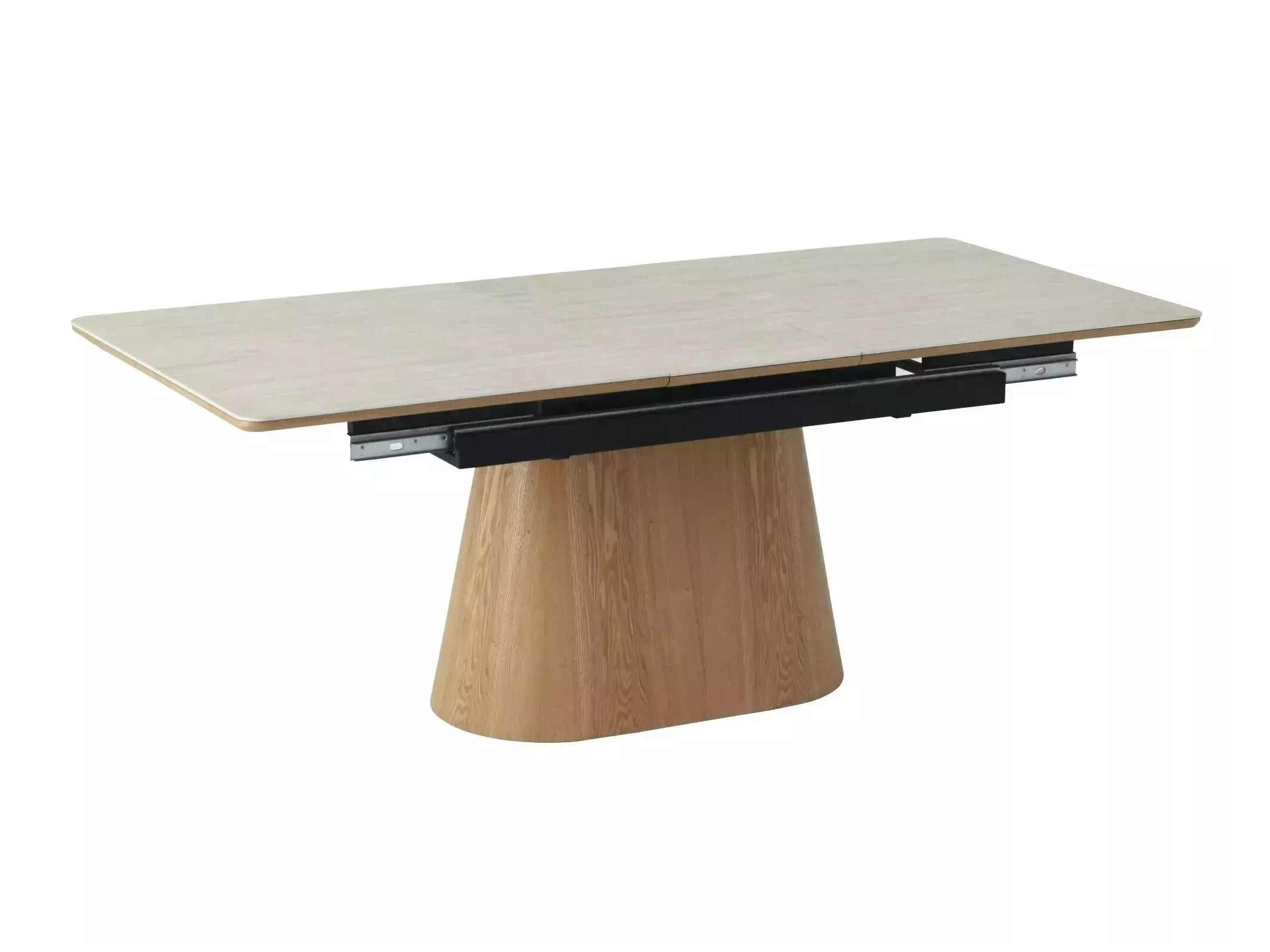 Mesa Detroit 932 (Travertino claro + Roble)