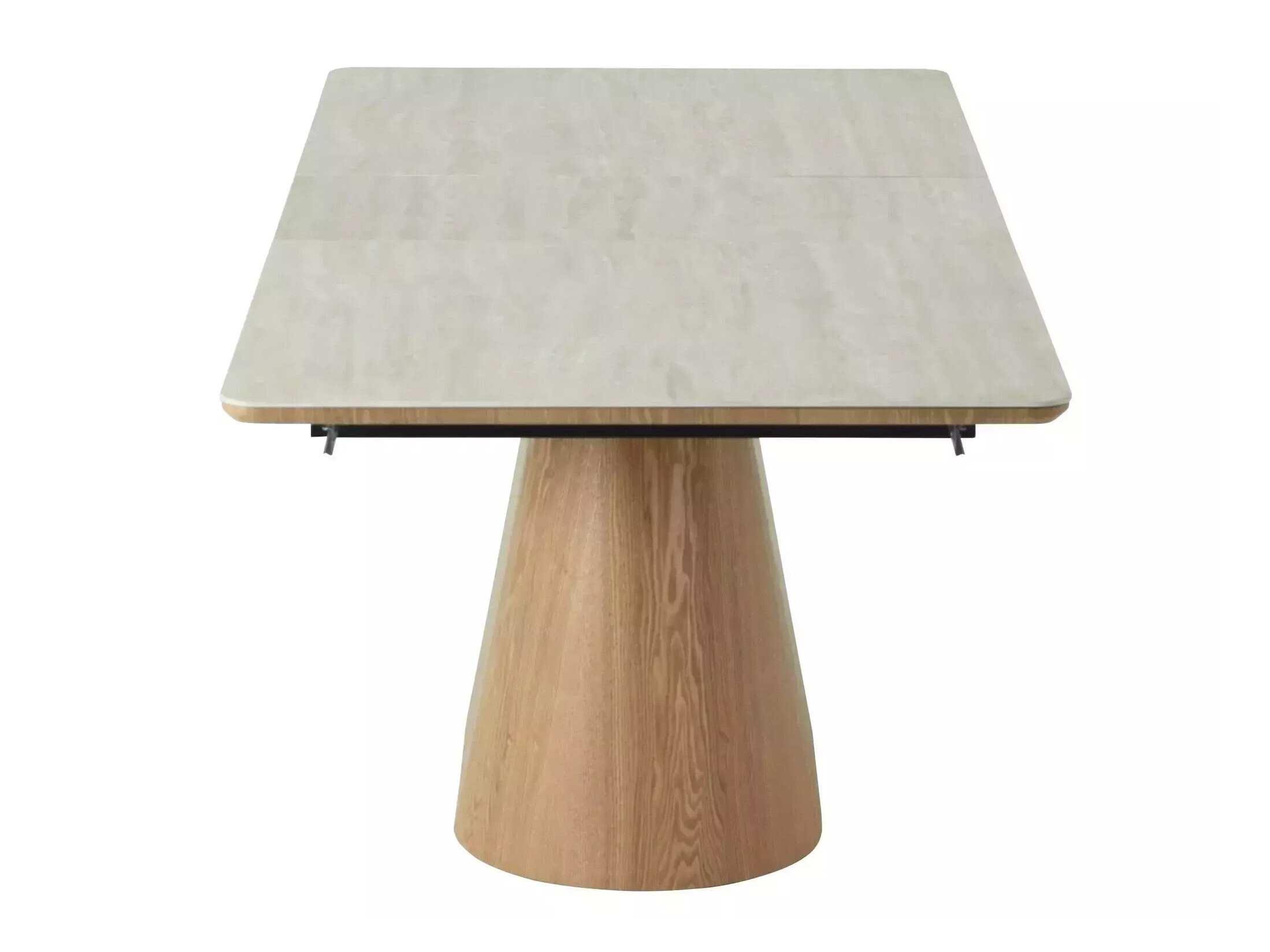 Mesa Detroit 932 (Travertino claro + Roble)