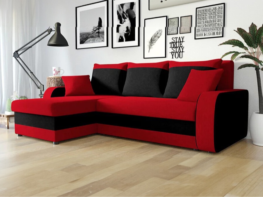 Sofá rinconero Comfivo Melissa (Mikrofaza 22 + Mikrofaza 15)