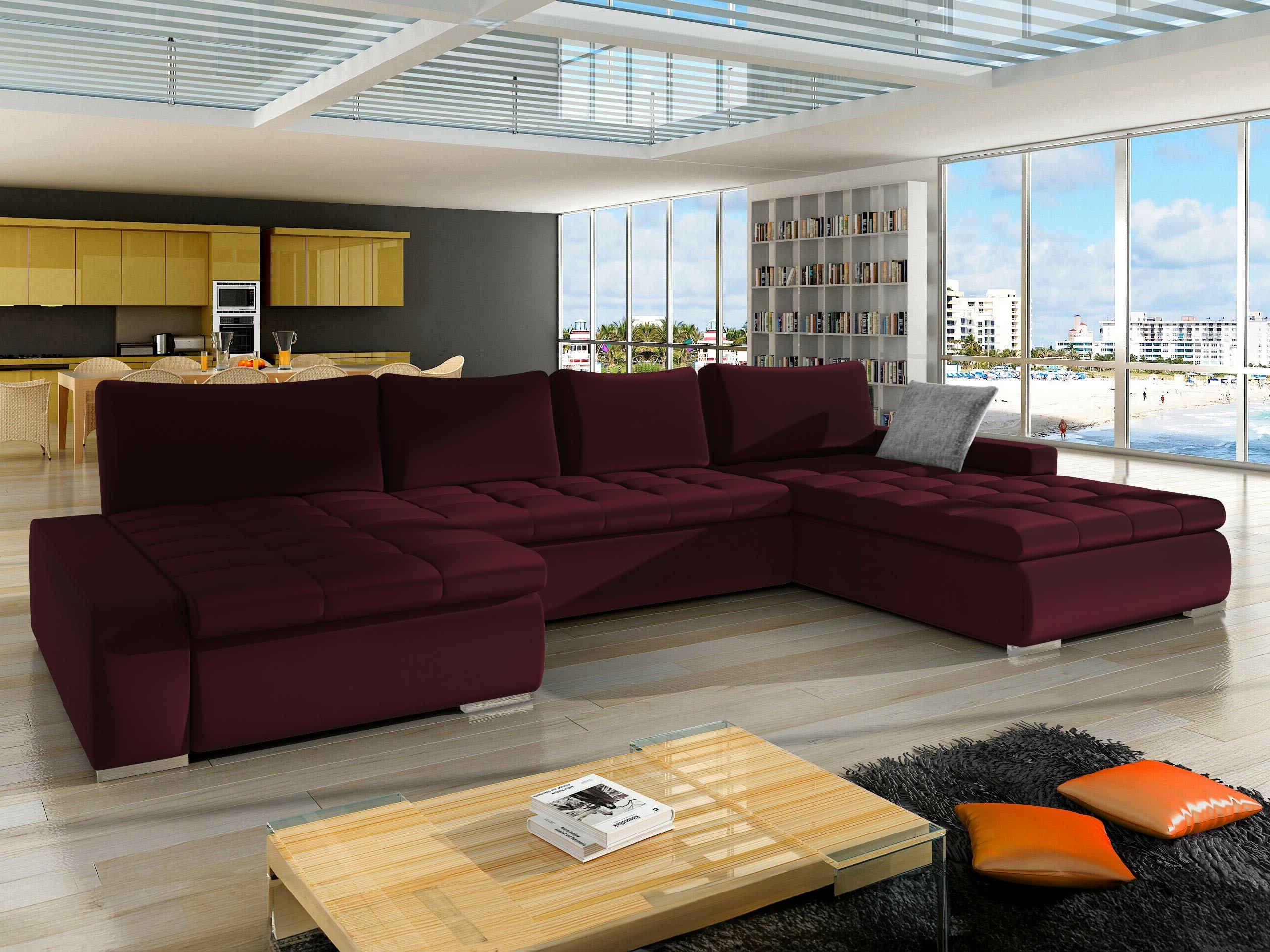 Sofá rinconero Comfivo Oliva I (Venus Velvet 2932 + Miu 2059)