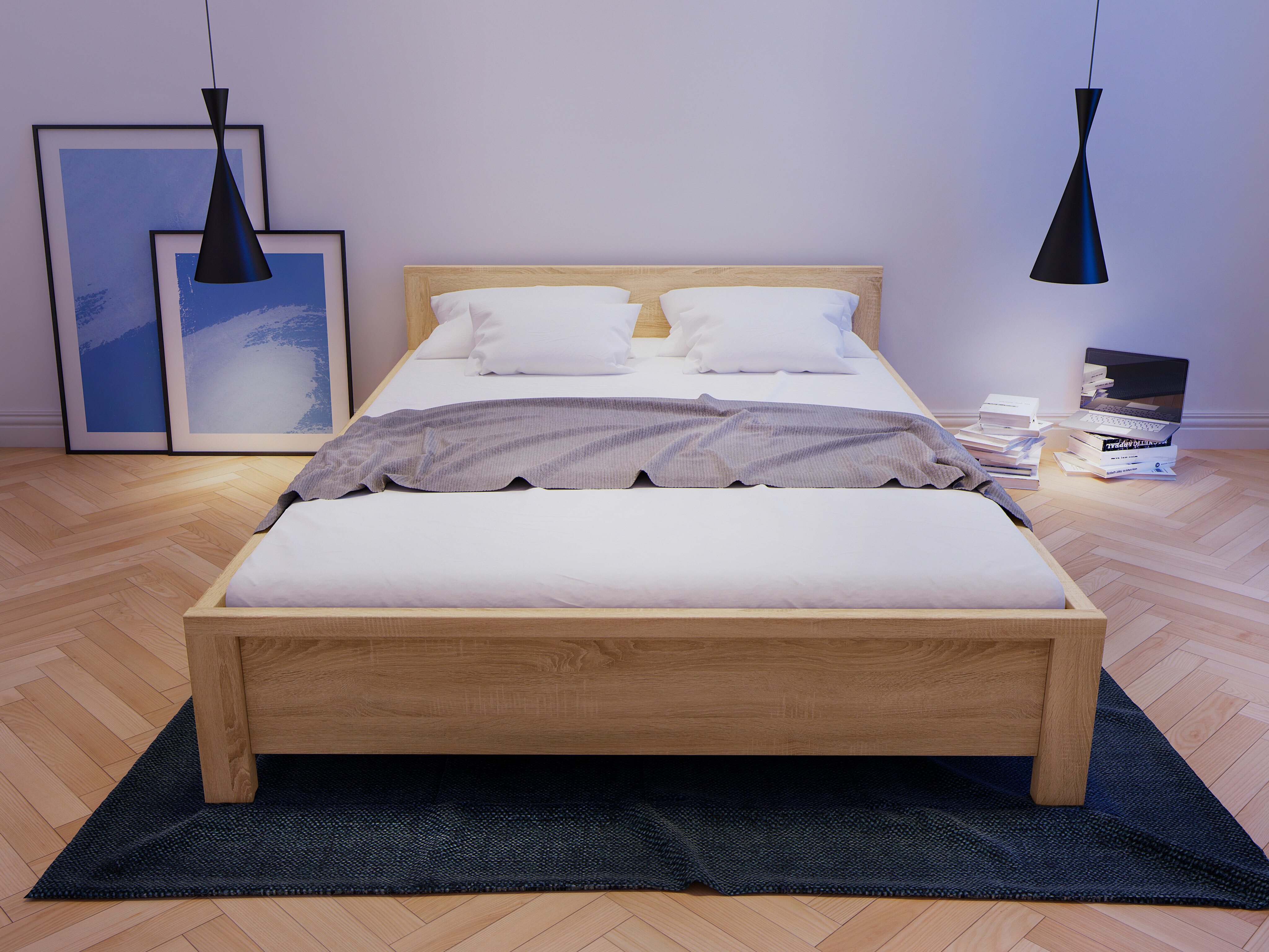 Cama Nolroma 121 (Roble Sonoma)