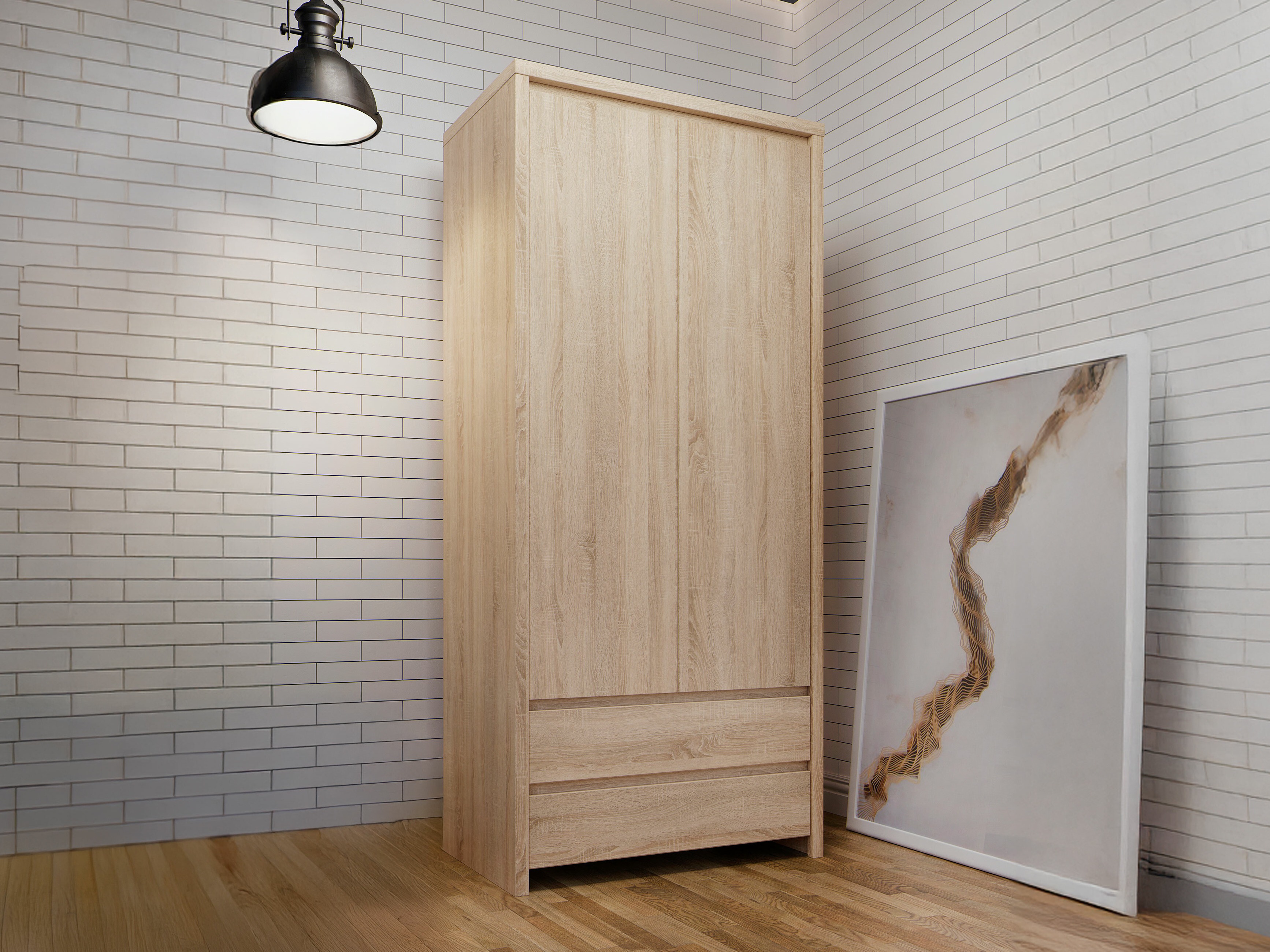 Estantería Nolroma 141 (Roble Sonoma)