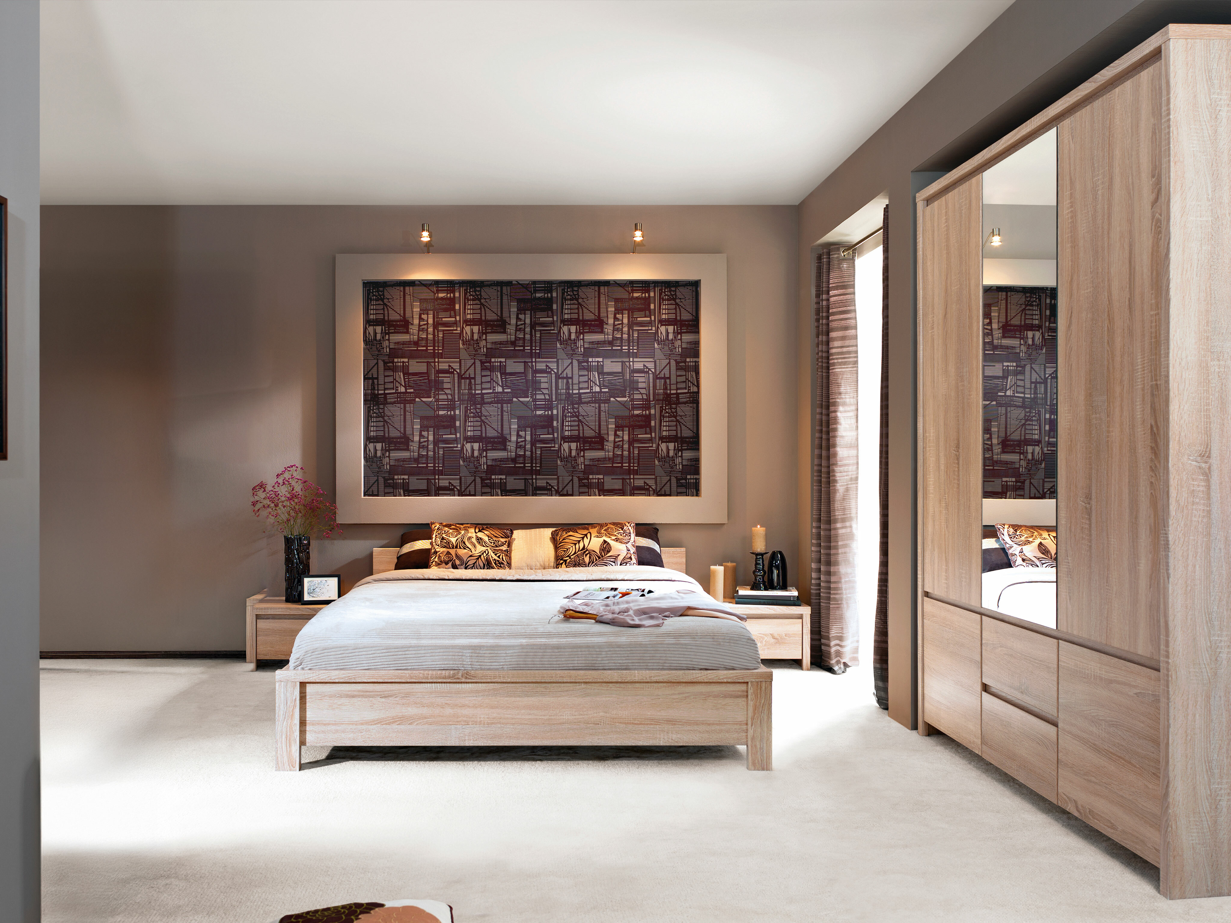 Cama Nolroma 120 (Roble Sonoma)