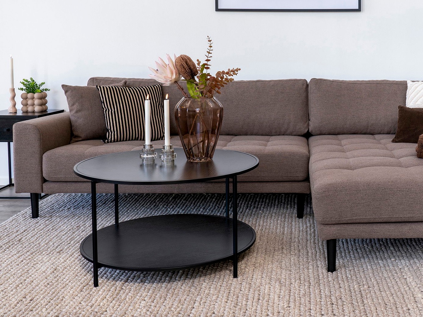 Mesa de centro Sorbeni 114 (Negro)