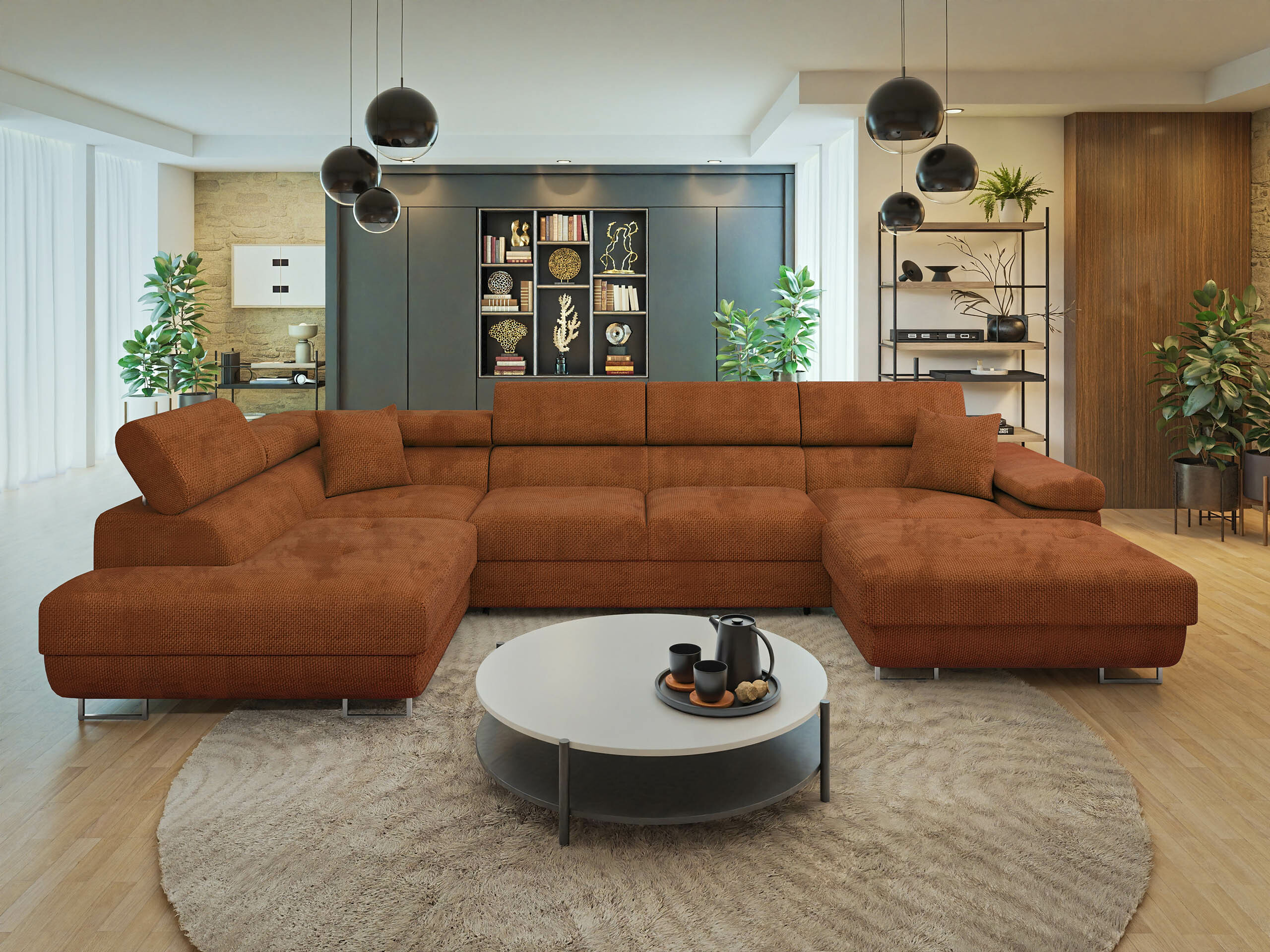 Sofá rinconero Comfivo Eliferu 103 (Flow 09)