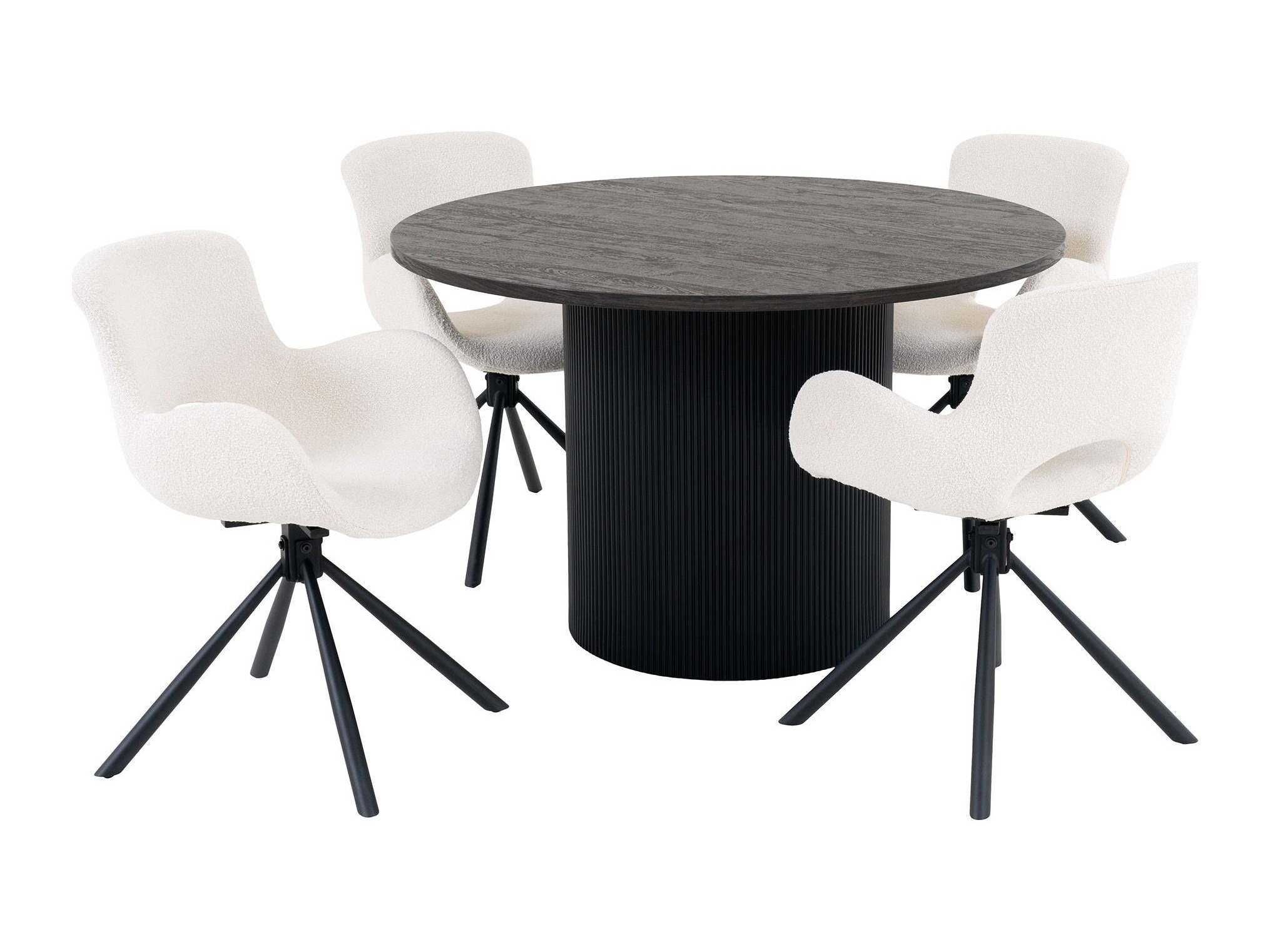 Conjunto de mesas y sillas para comedor Lirmelo 105