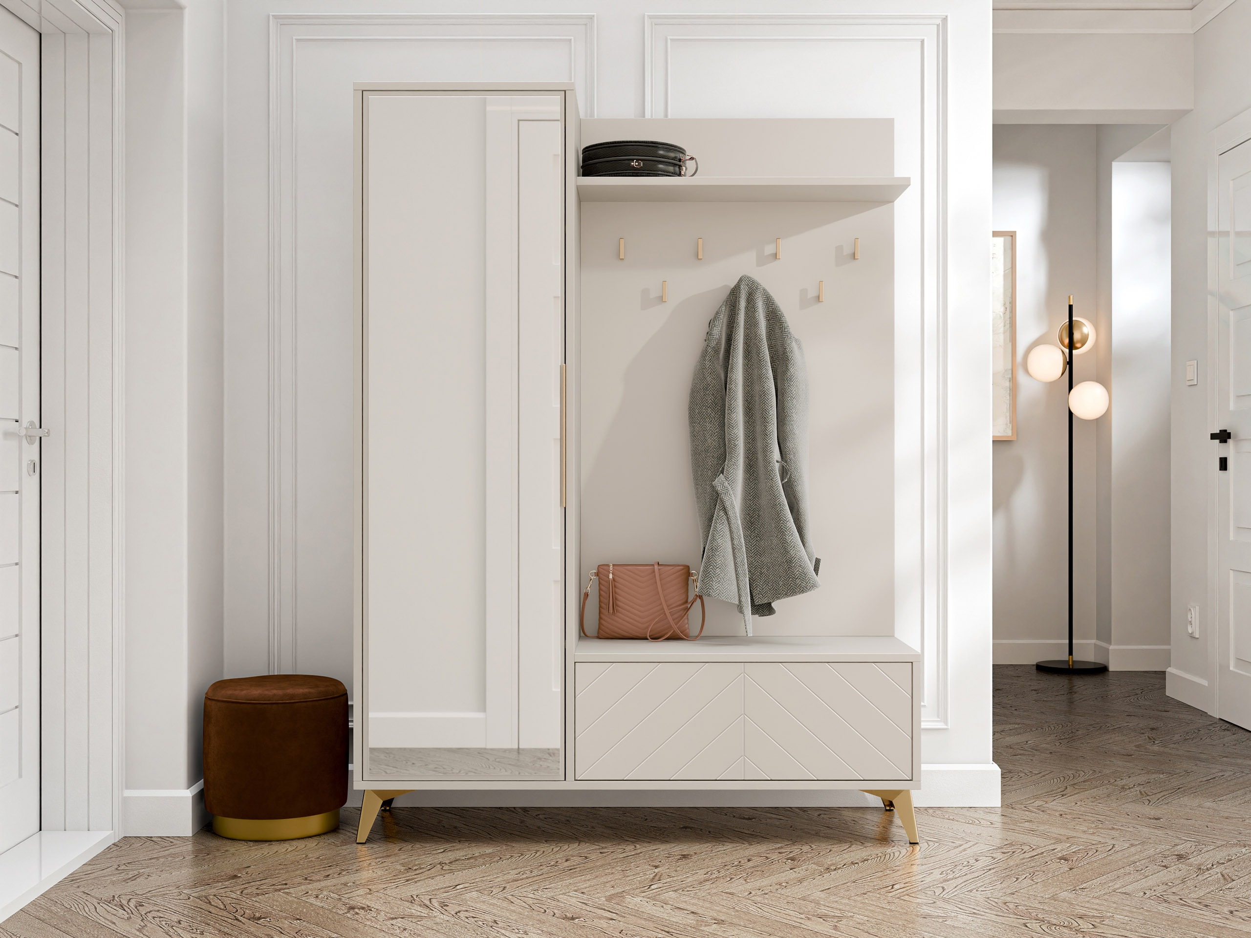 Conjunto para recibidor Comfivo Camlue 115