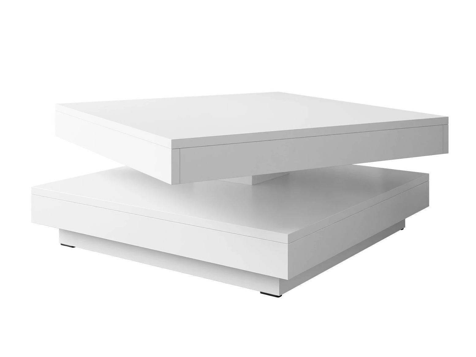 Mesa de centro convertible Comfivo Pisces (Blanco)