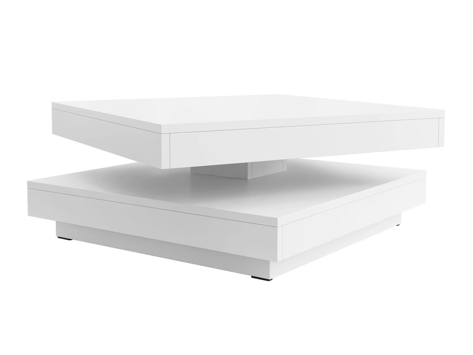 Mesa de centro convertible Comfivo Pisces (Blanco)
