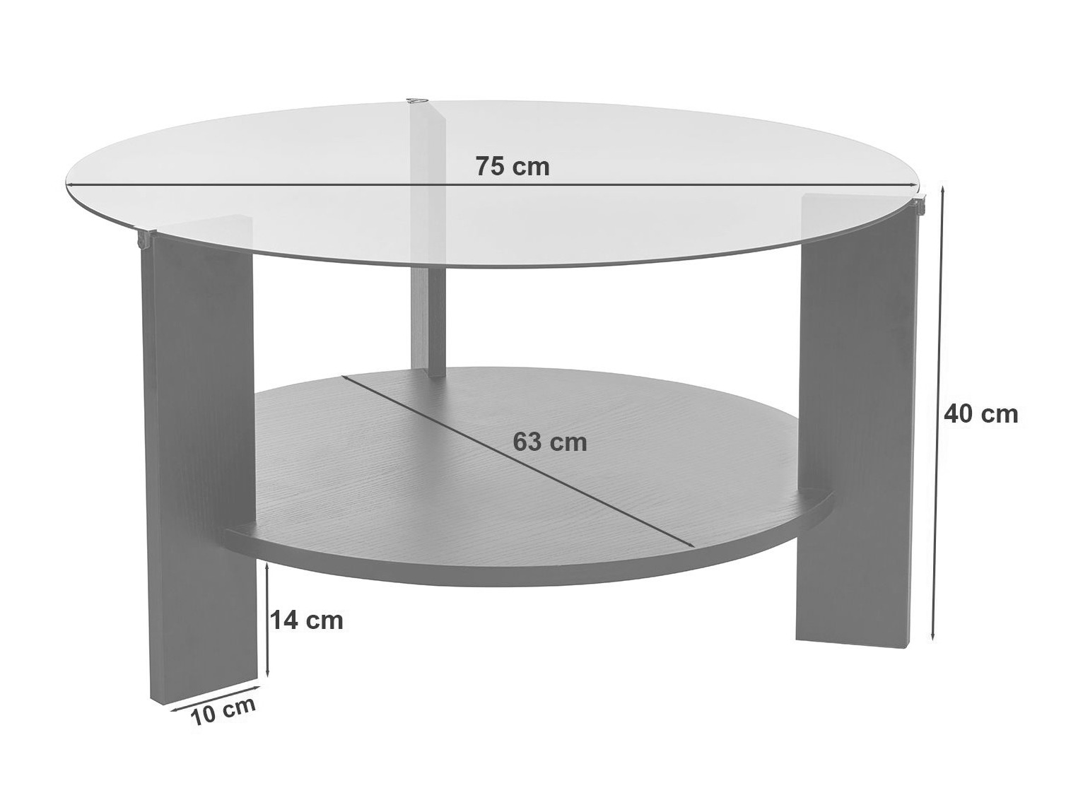 Mesa de centro Novato 118 (I)