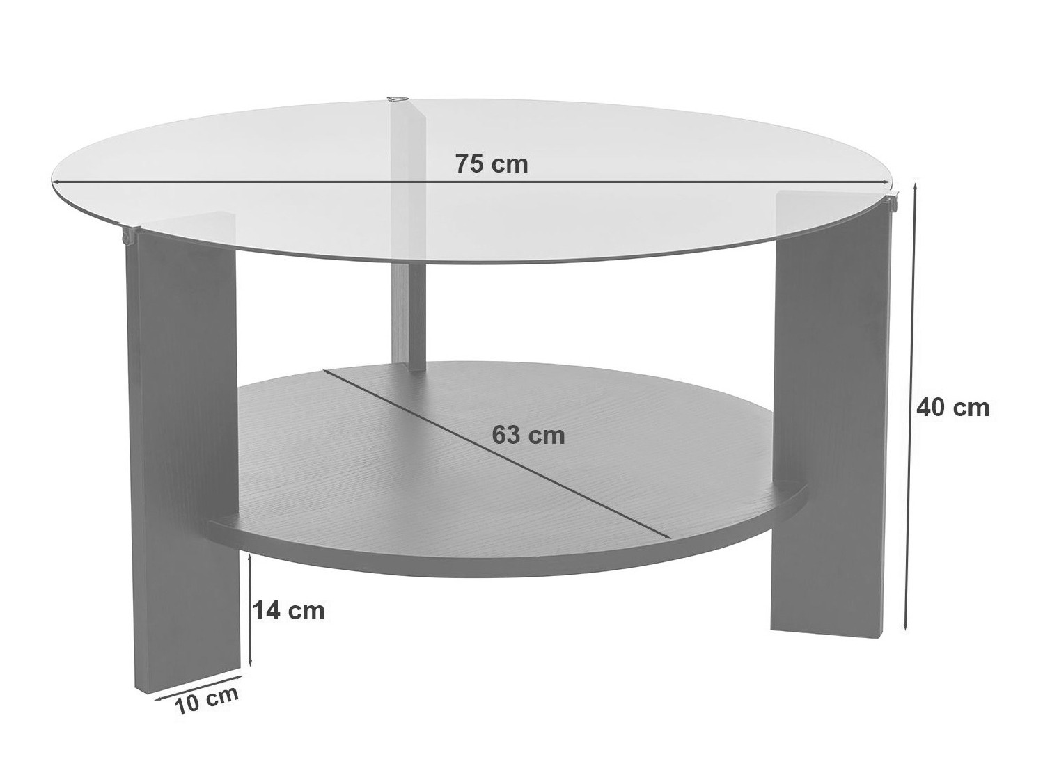Mesa de centro Novato 118 (II)
