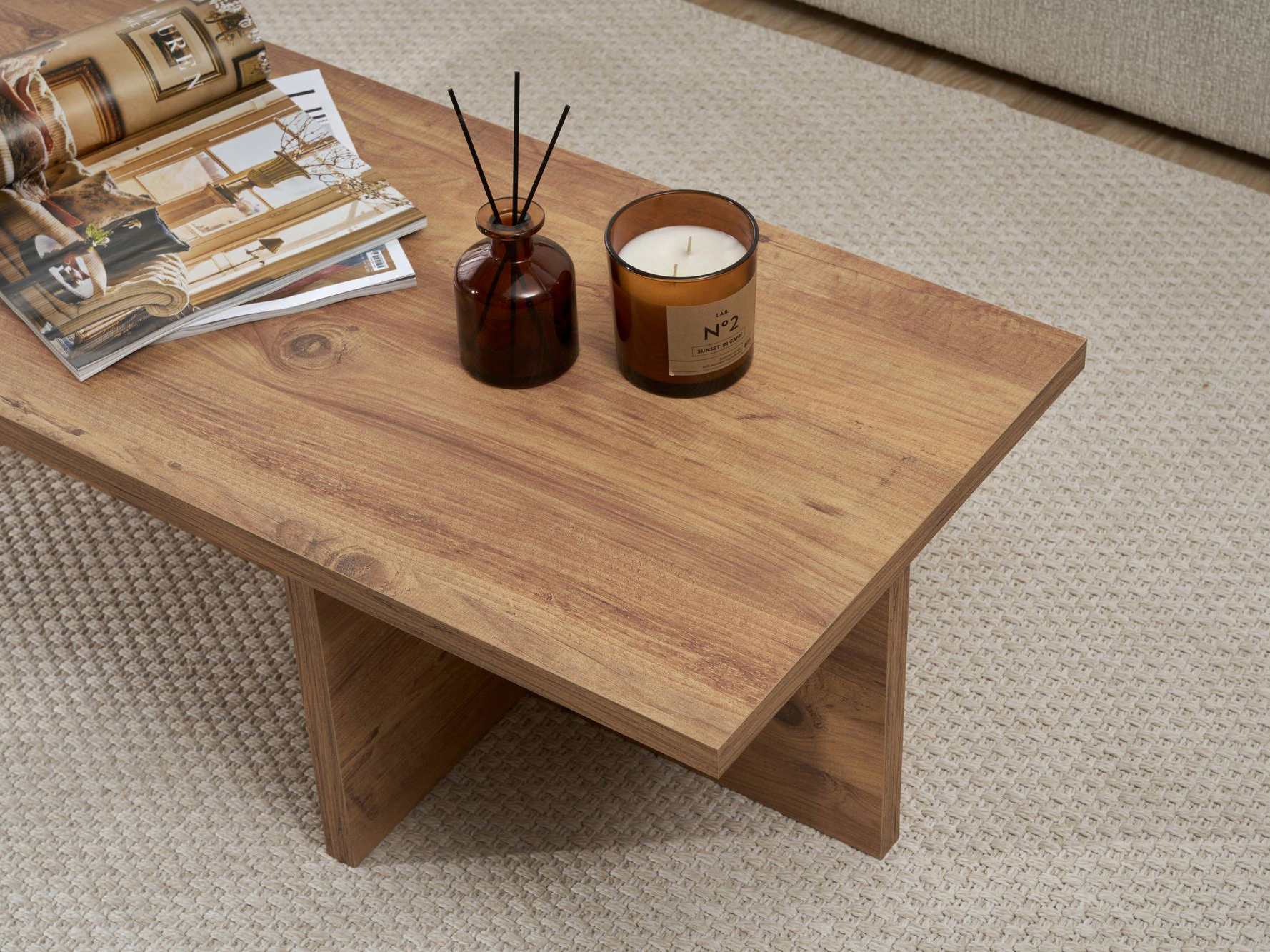 Mesa de centro Novato 136 (Pino)