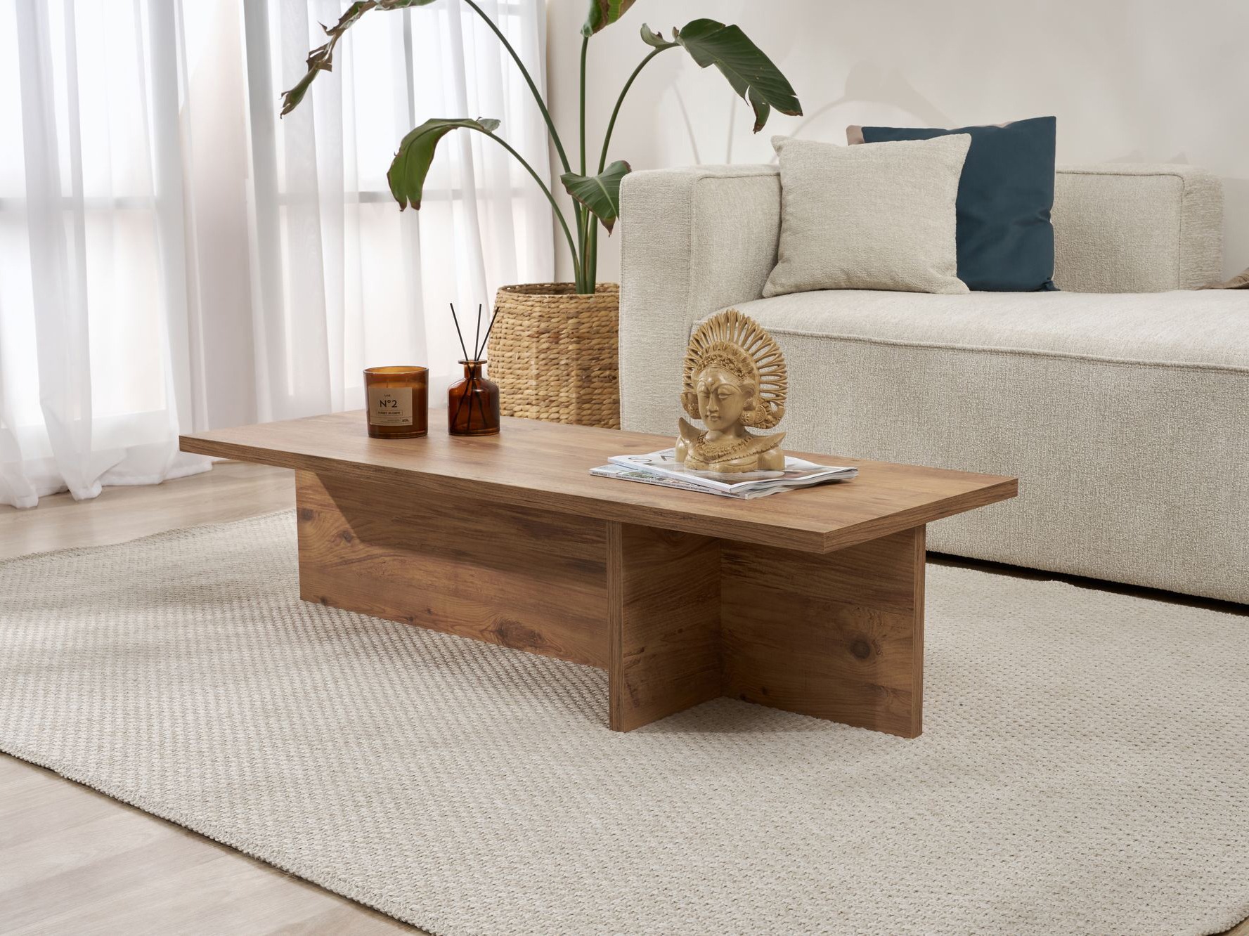 Mesa de centro Novato 136 (Pino)