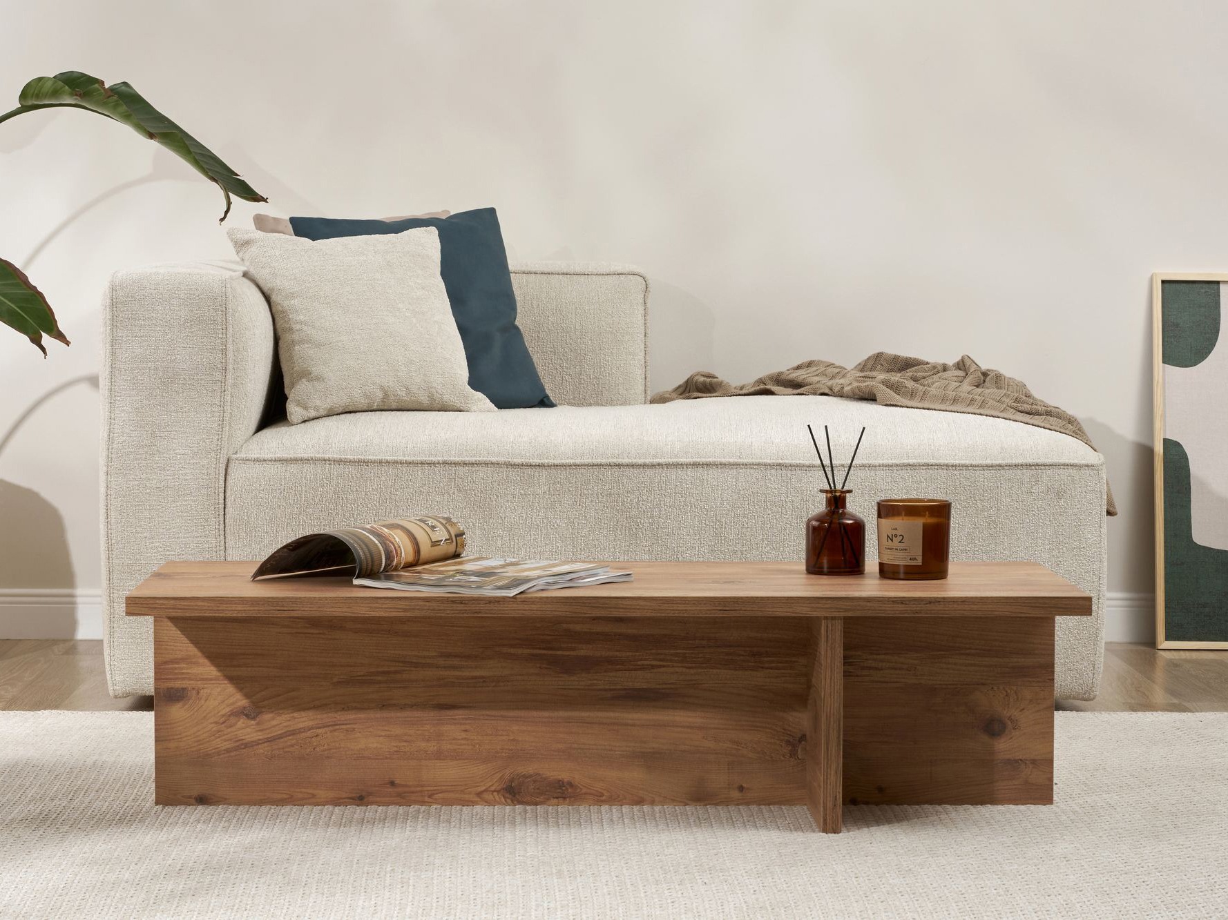 Mesa de centro Novato 136 (Pino)