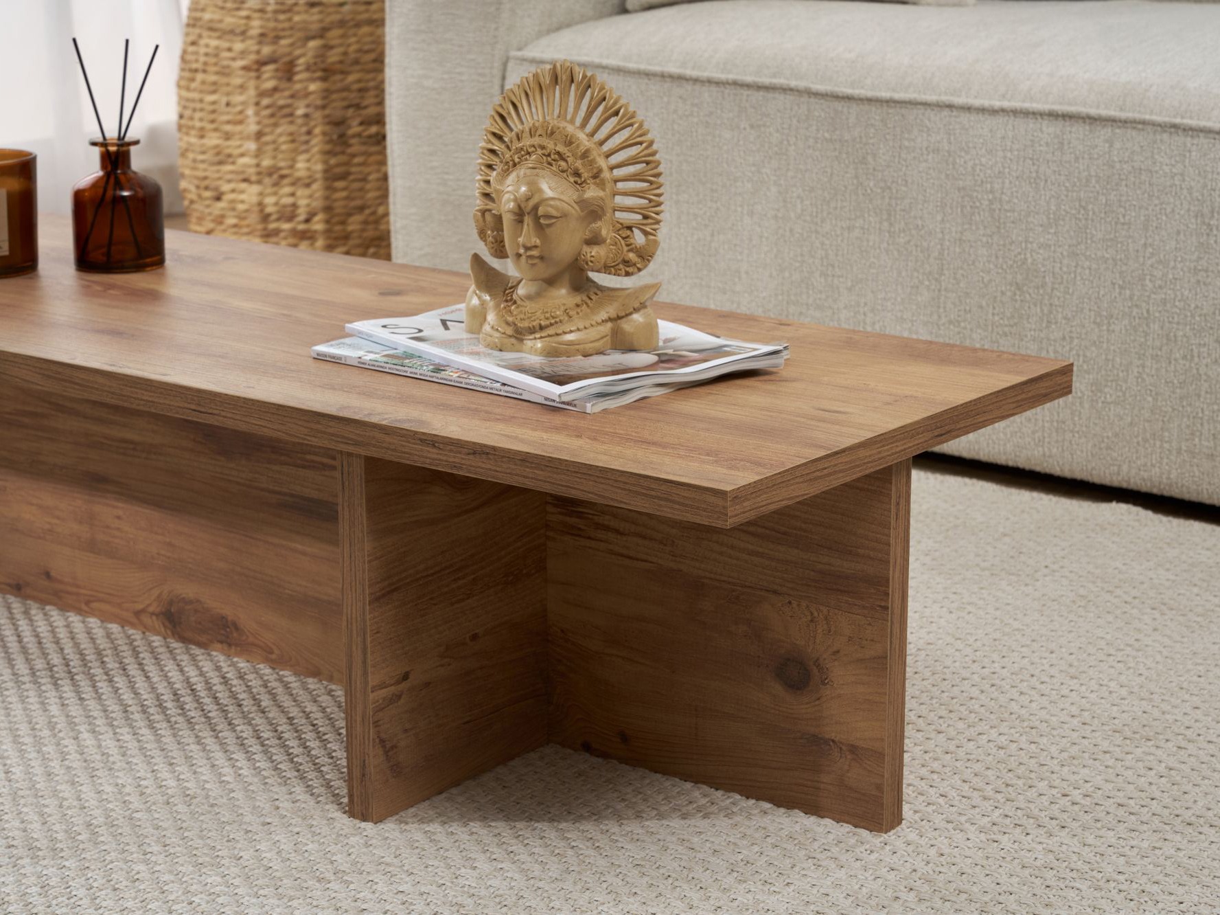 Mesa de centro Novato 136 (Pino)