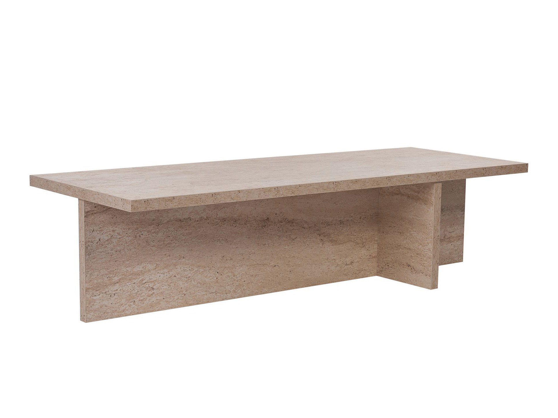 Mesa de centro Novato 136 (Travertino claro)