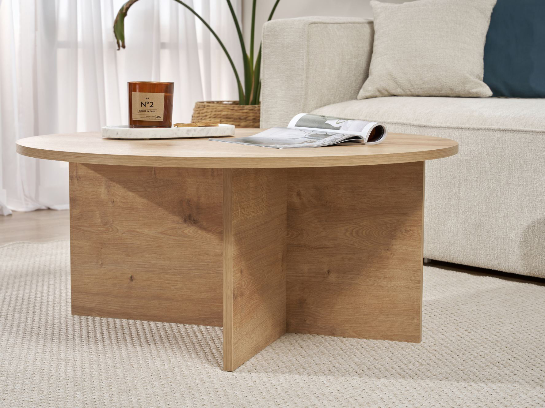 Mesa de centro Novato 137 (Roble)