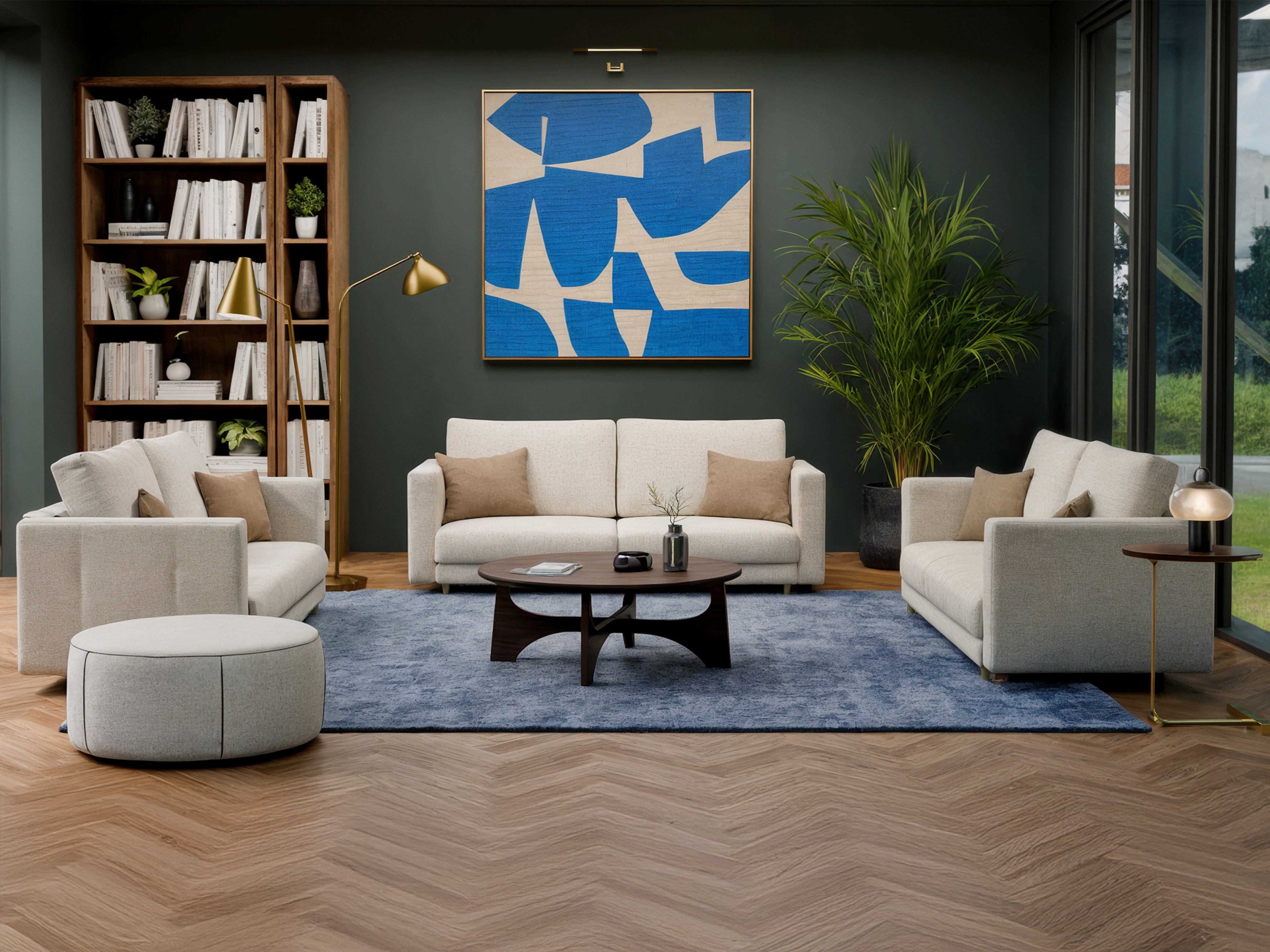 Sofá cama Mandeville 353 (Beige)