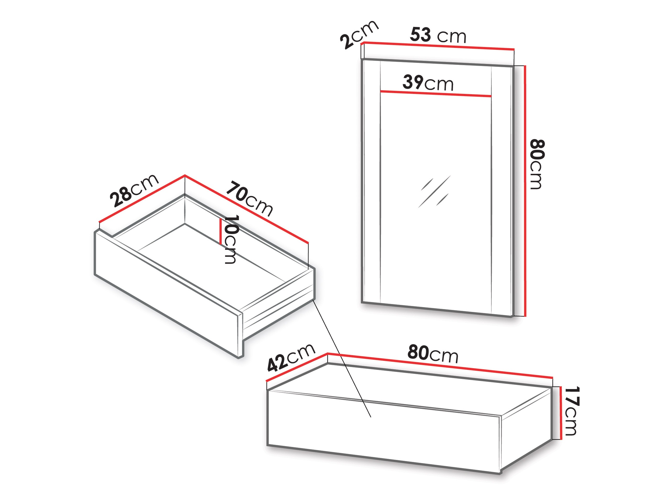 Tocador Evavese 109 (Beige)