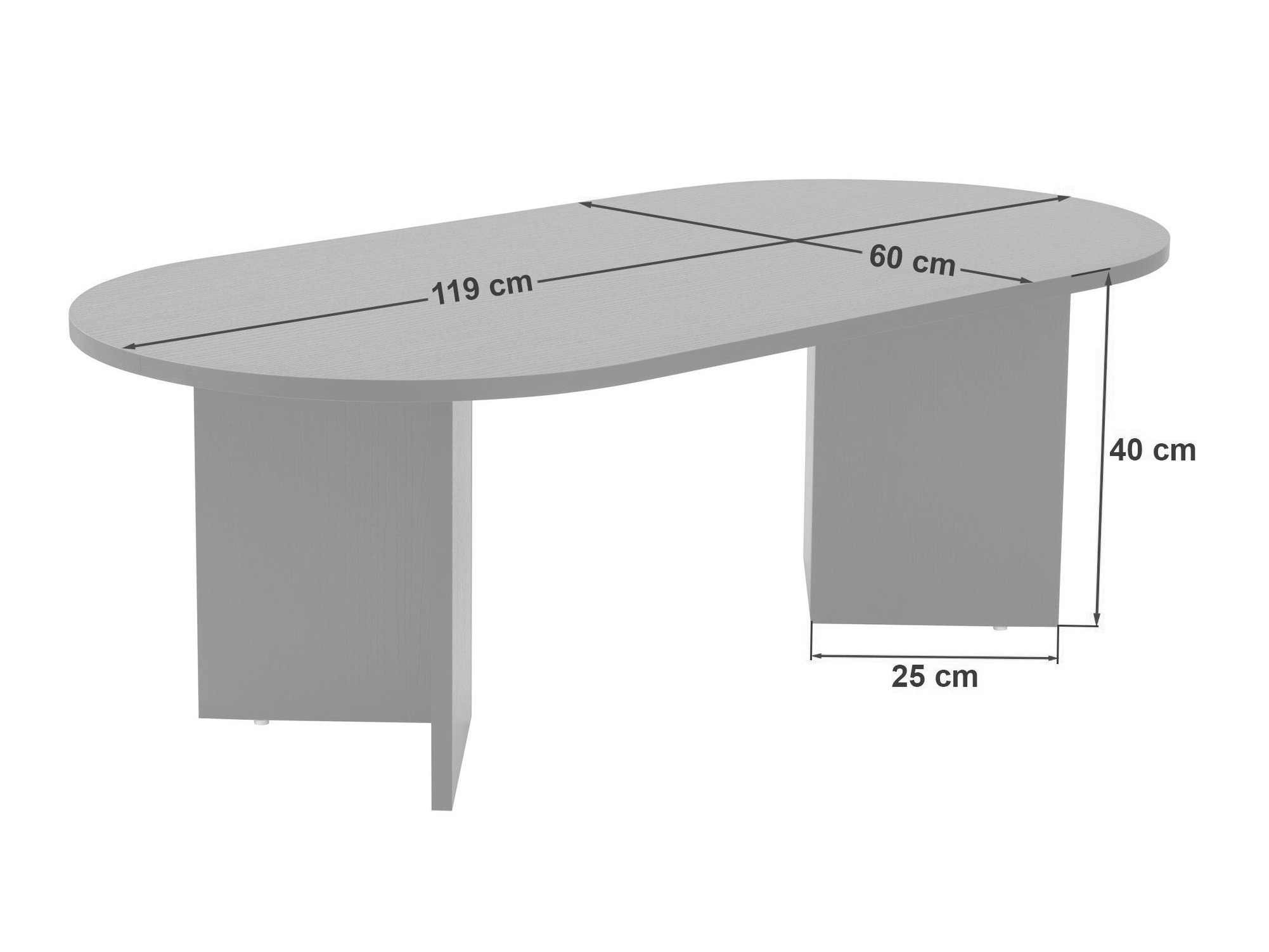 Mesa de centro Novato 111 (Blanco)