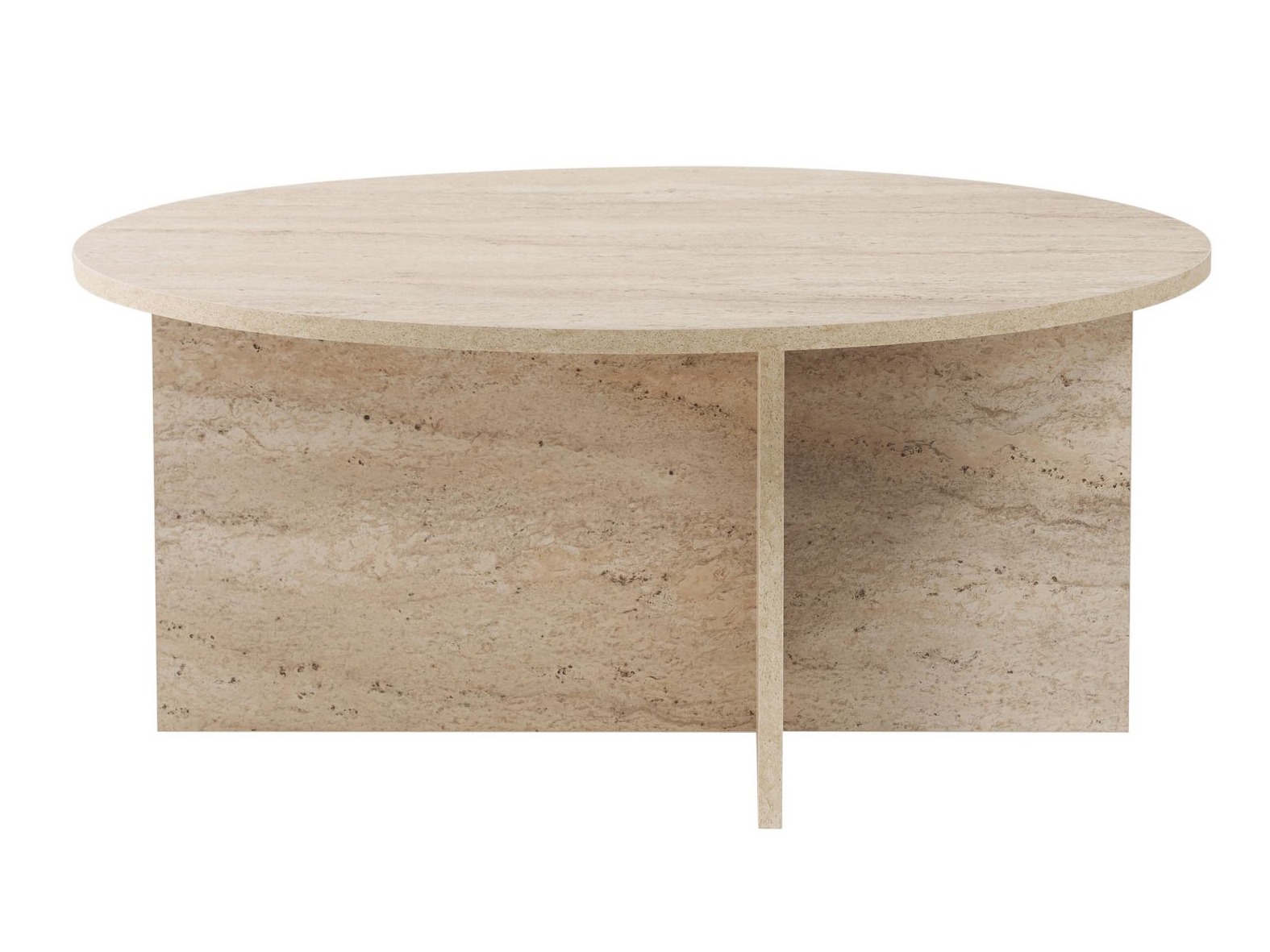 Mesa de centro Novato 137 (Travertino claro)