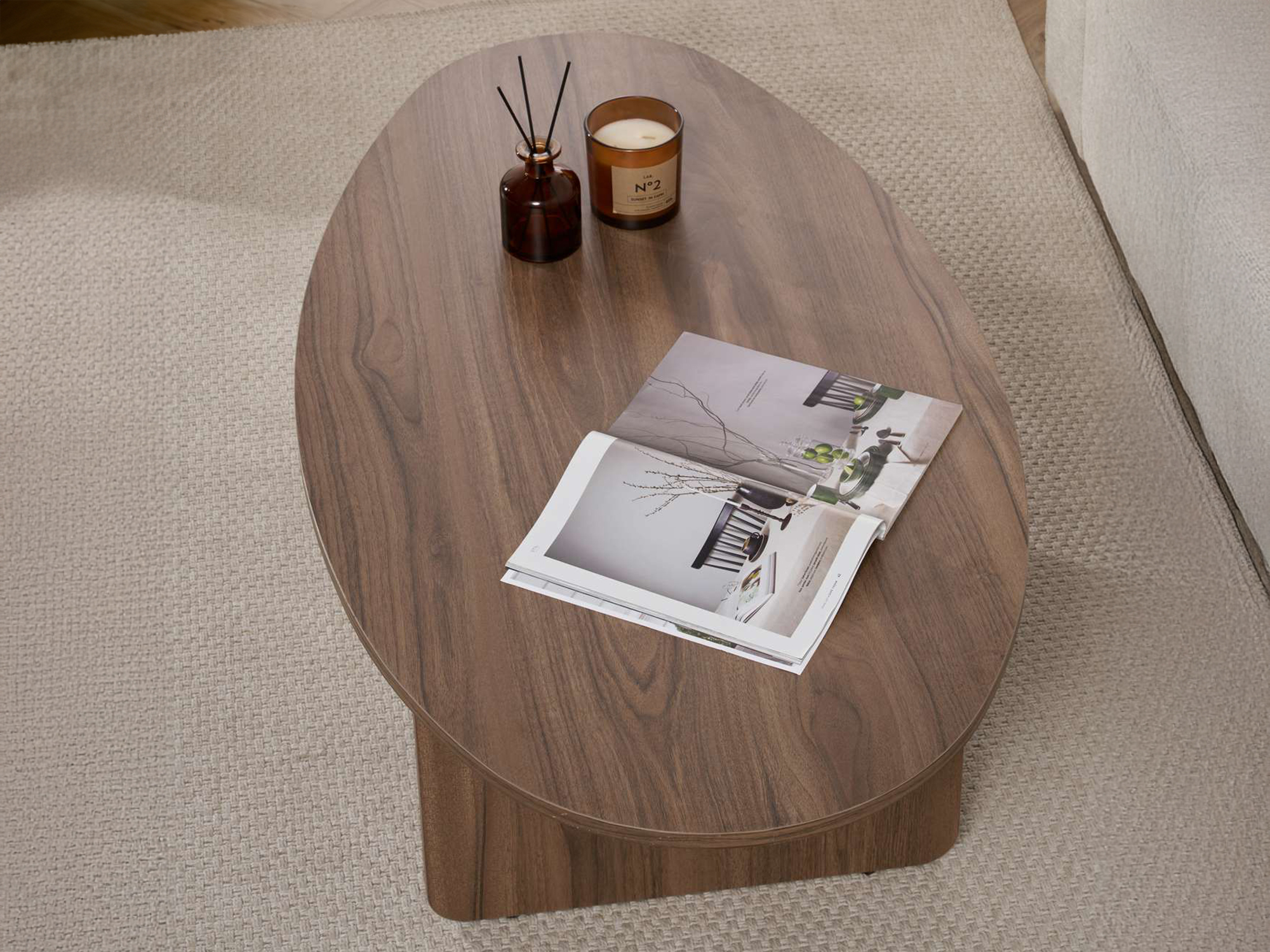 Mesa de centro Novato 139 (Nogal)