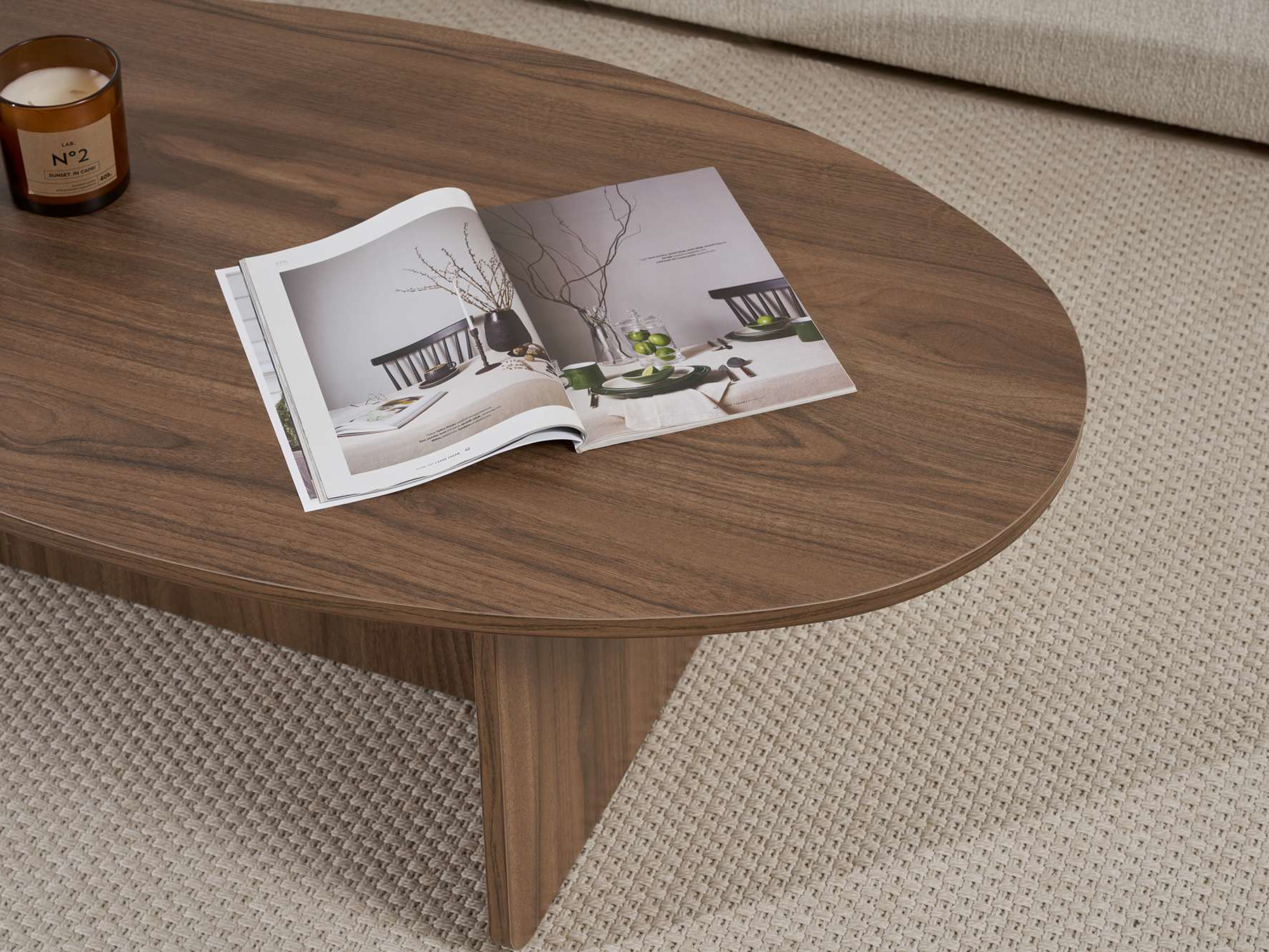 Mesa de centro Novato 139 (Nogal)