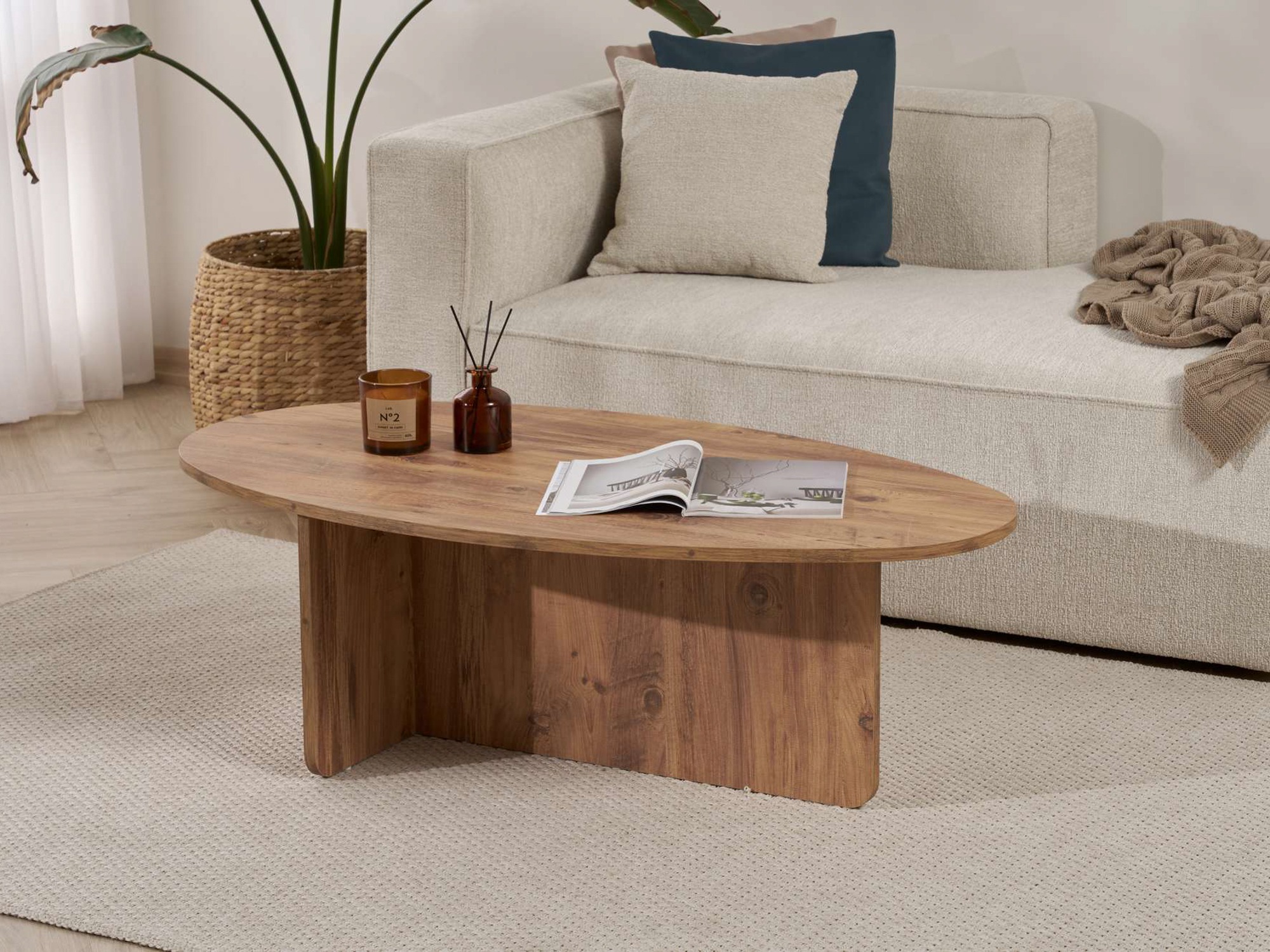 Mesa de centro Novato 139 (Pino)