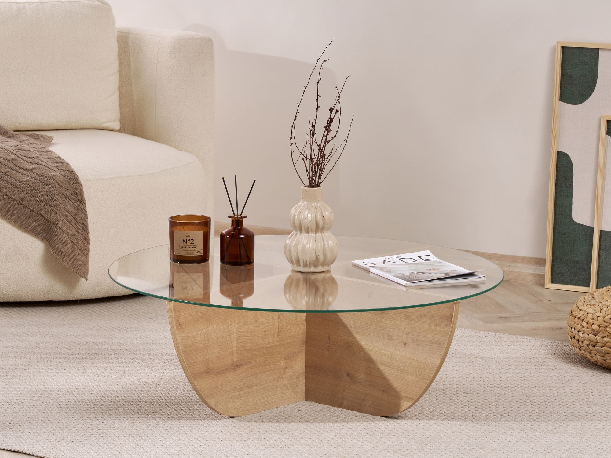 Mesa de centro Novato 140 (Roble)