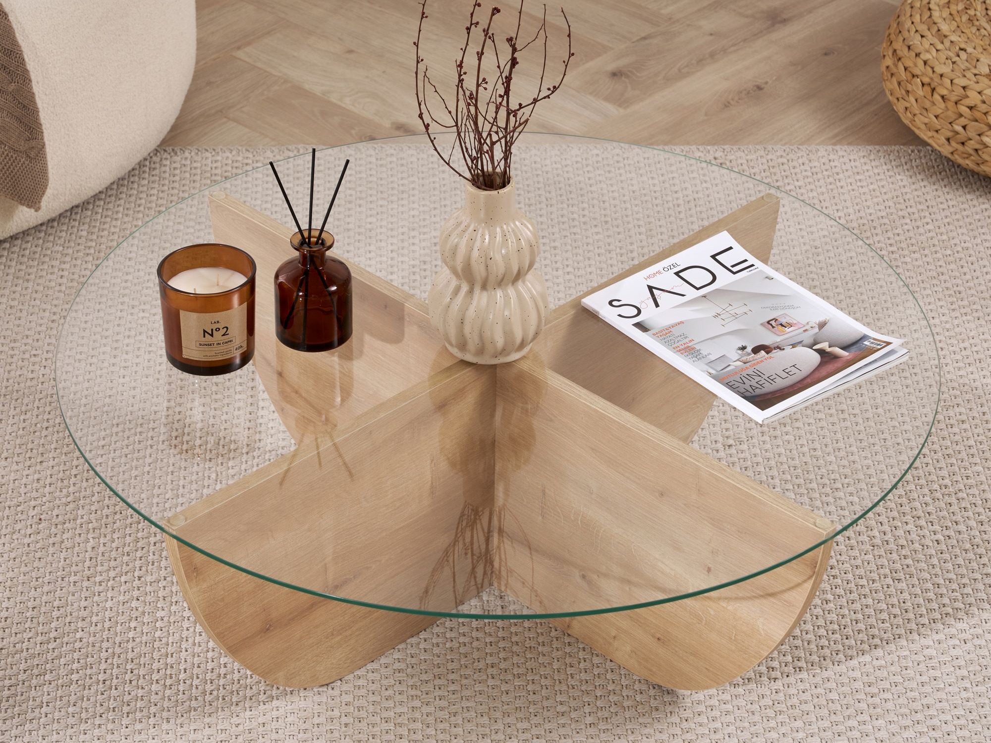 Mesa de centro Novato 140 (Roble)