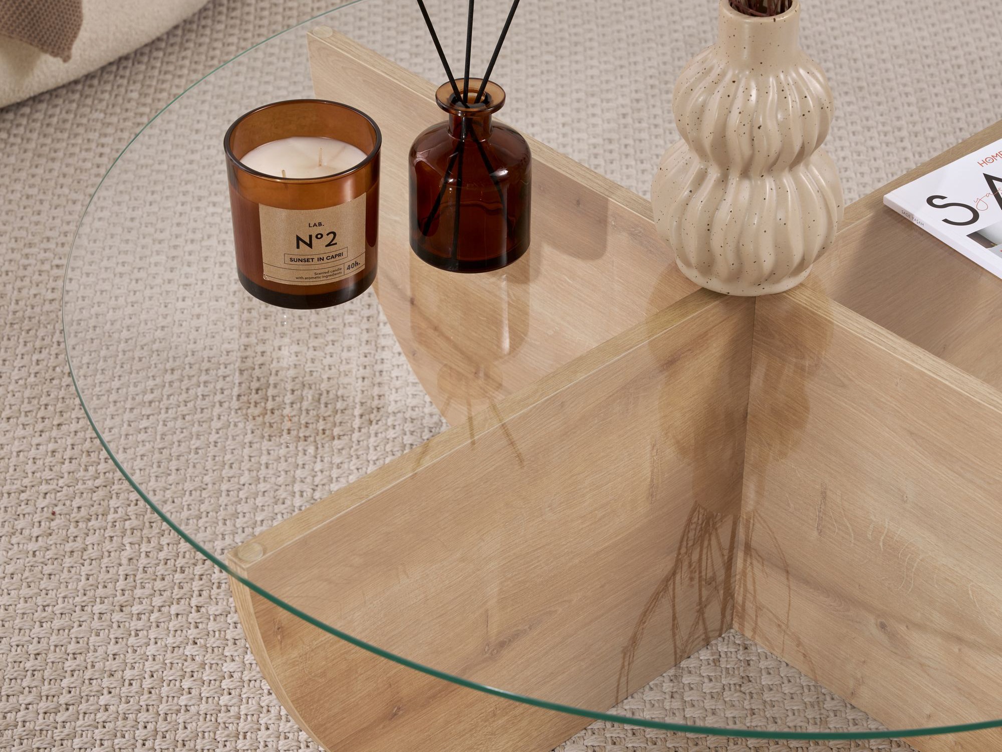 Mesa de centro Novato 140 (Roble)