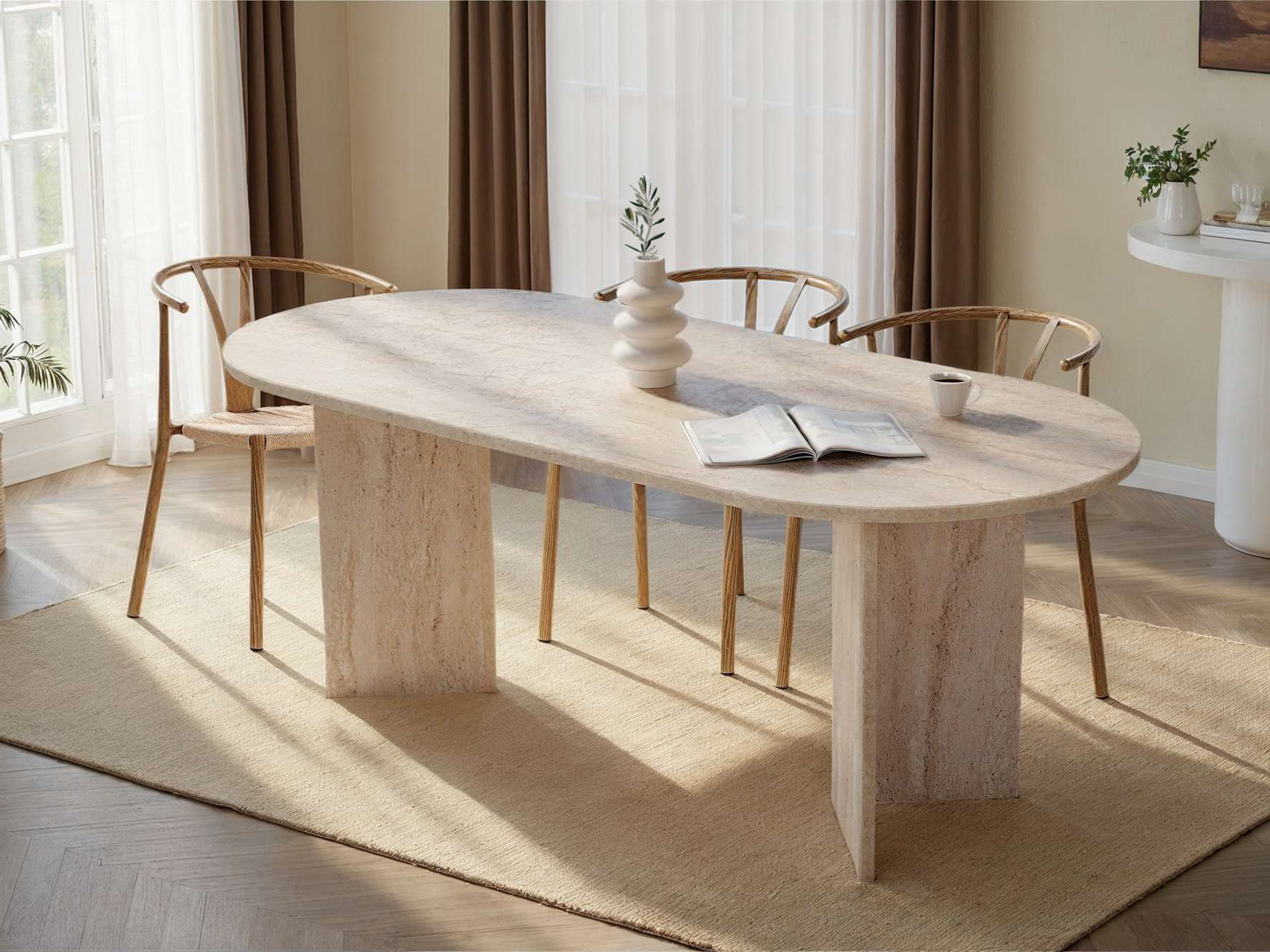 Mesa Novato 138 (Travertino claro)