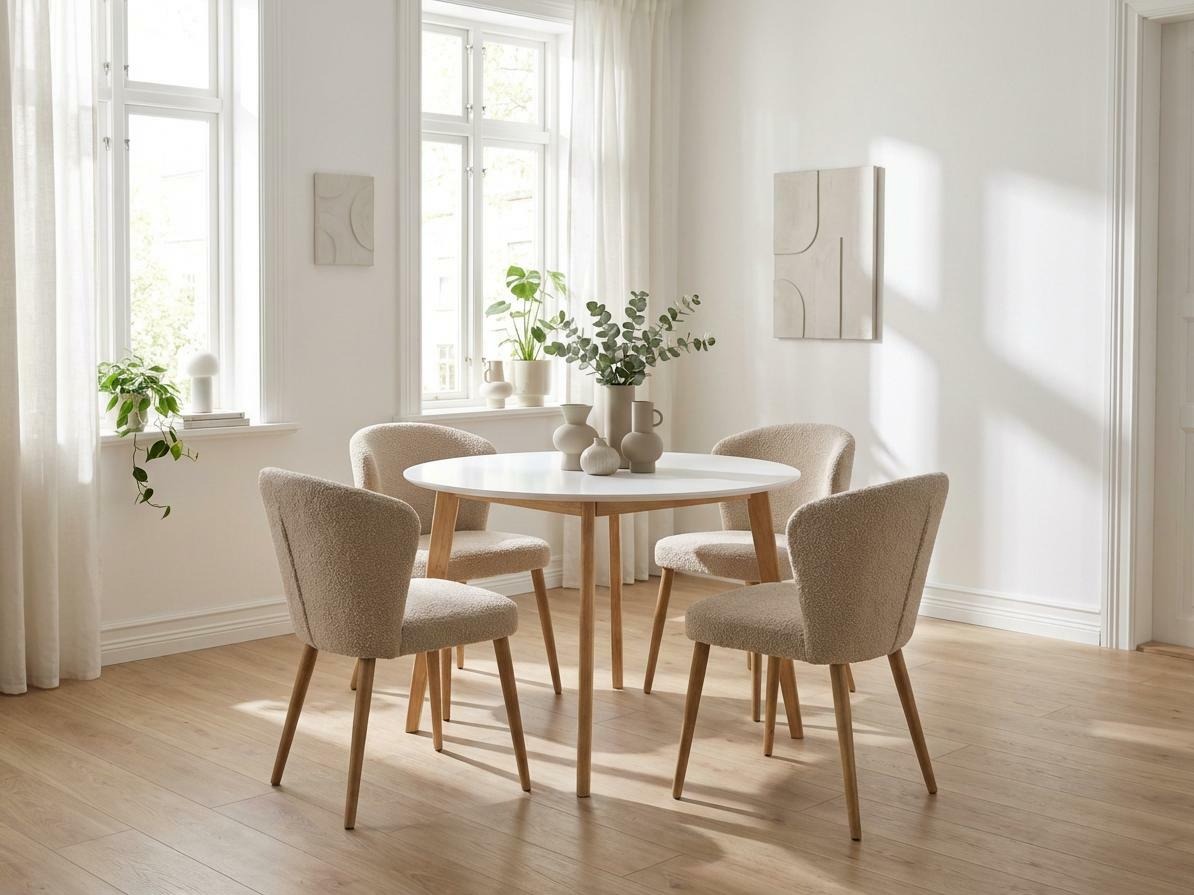 Mesa Brea 110 (Blanco + Roble)