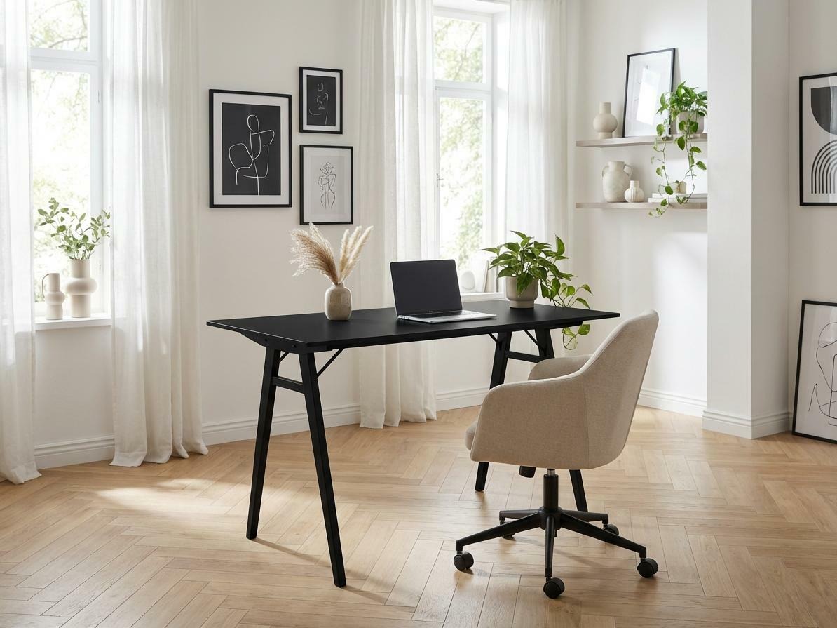 Mesa de oficina Brea 109 (Negro)