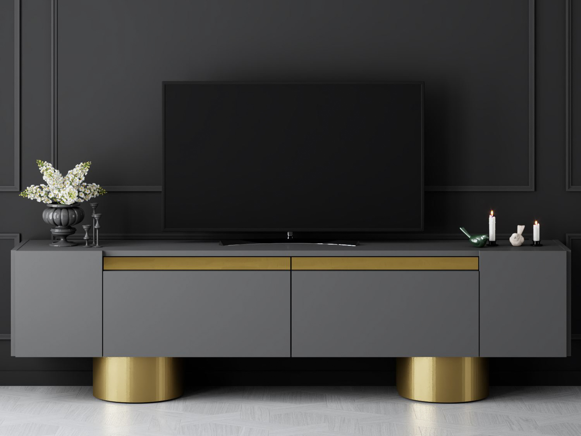Mueble TV Kailua 2669 (Antracita)