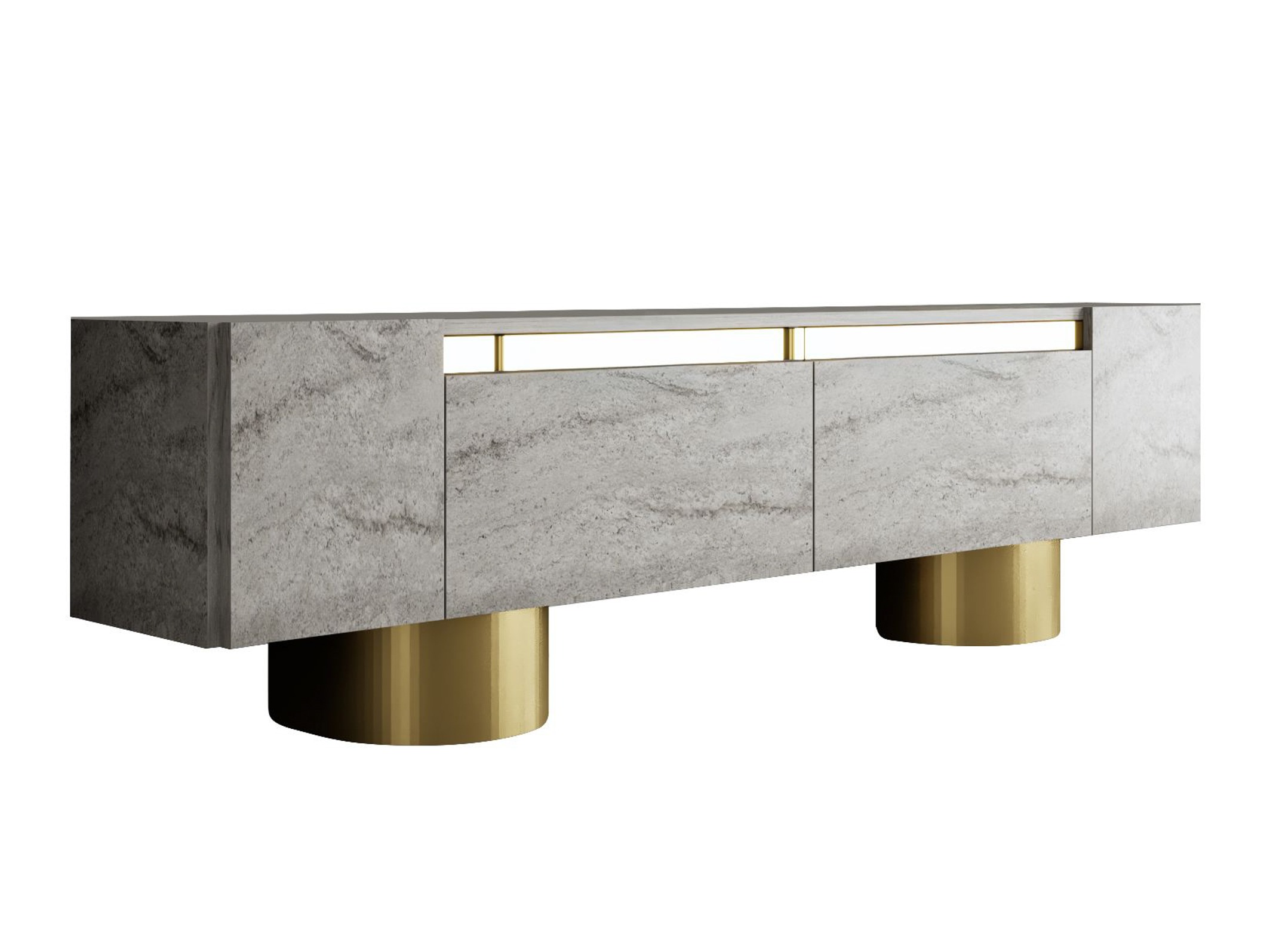 Mueble TV Kailua 2669 (Travertino claro)