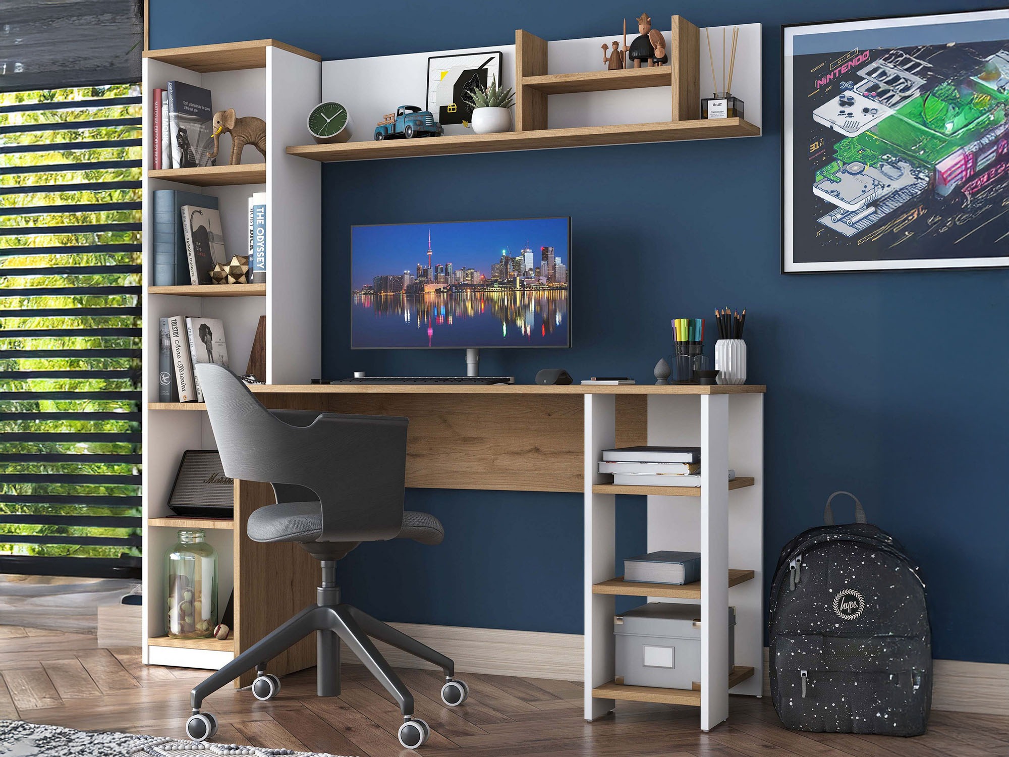 Conjunto para oficina en casa Catdelu 110