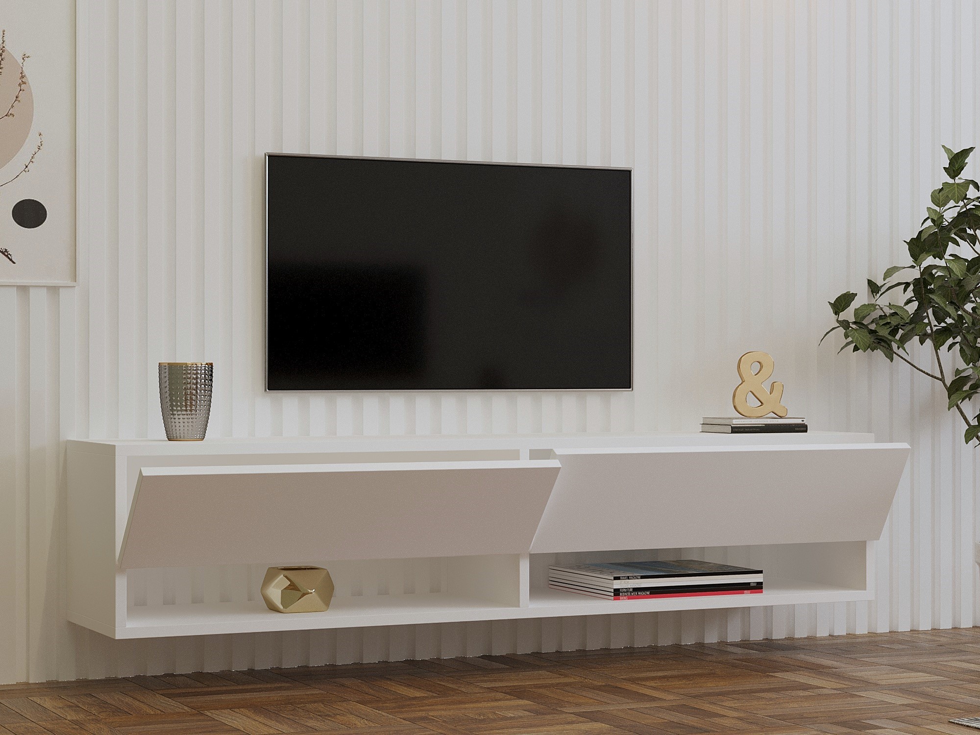 Mueble TV Kailua 2690 (Blanco)