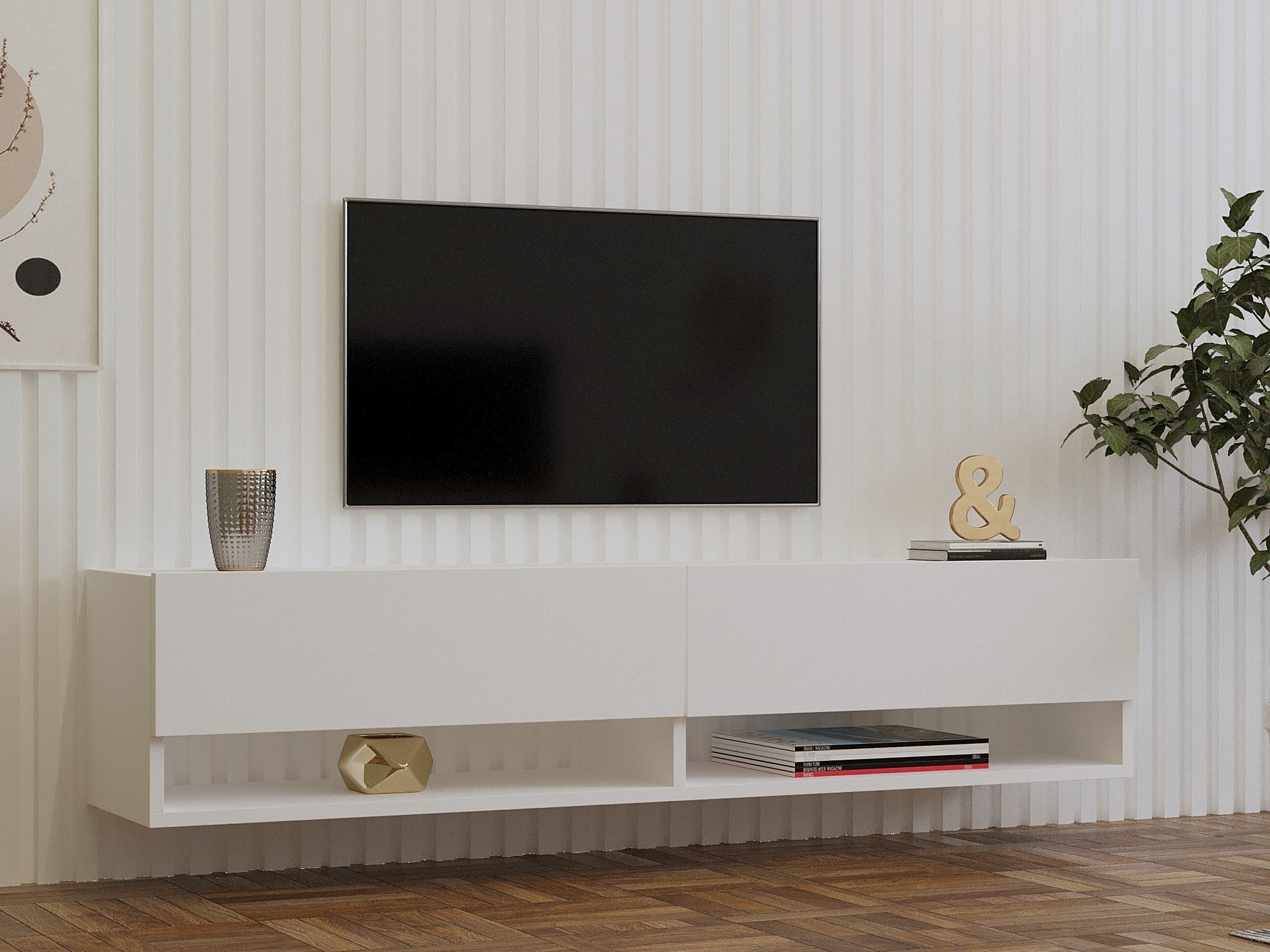 Mueble TV Kailua 2690 (Blanco)