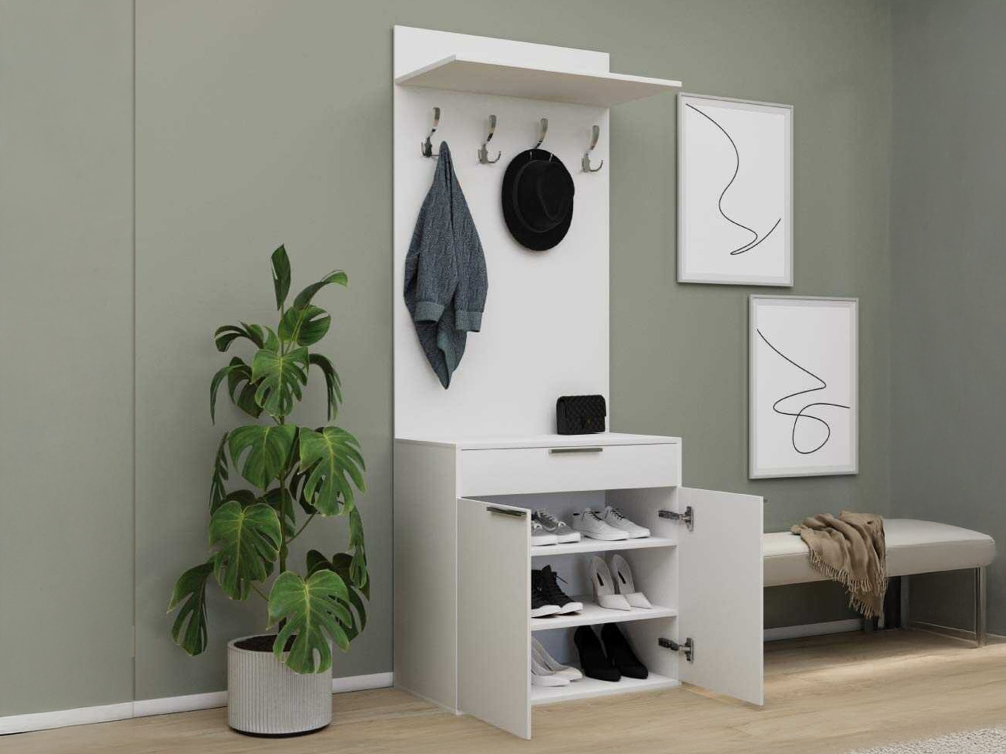 Conjunto para recibidor Kailua 2697