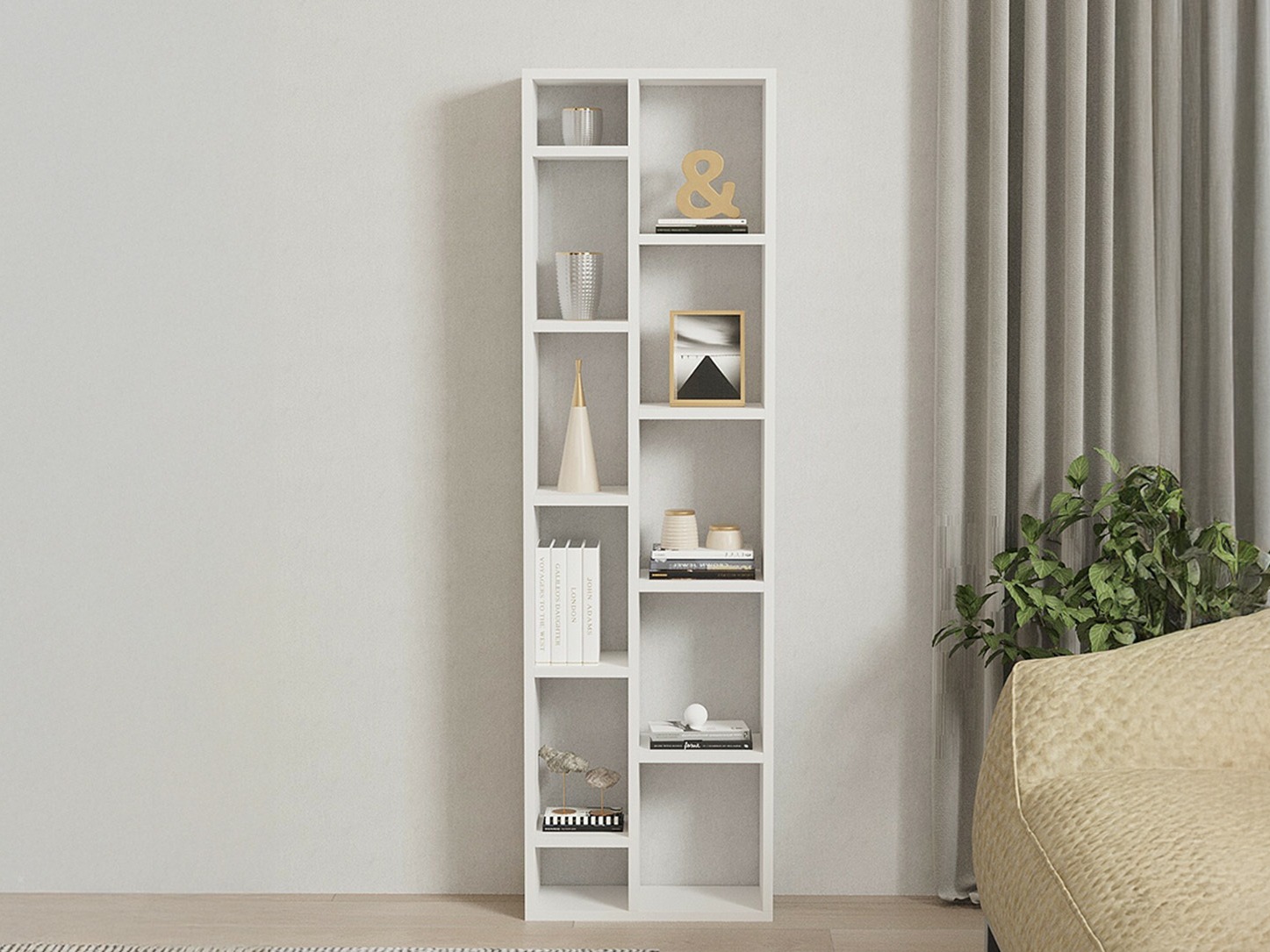 Estantería Kailua 2686 (Blanco)