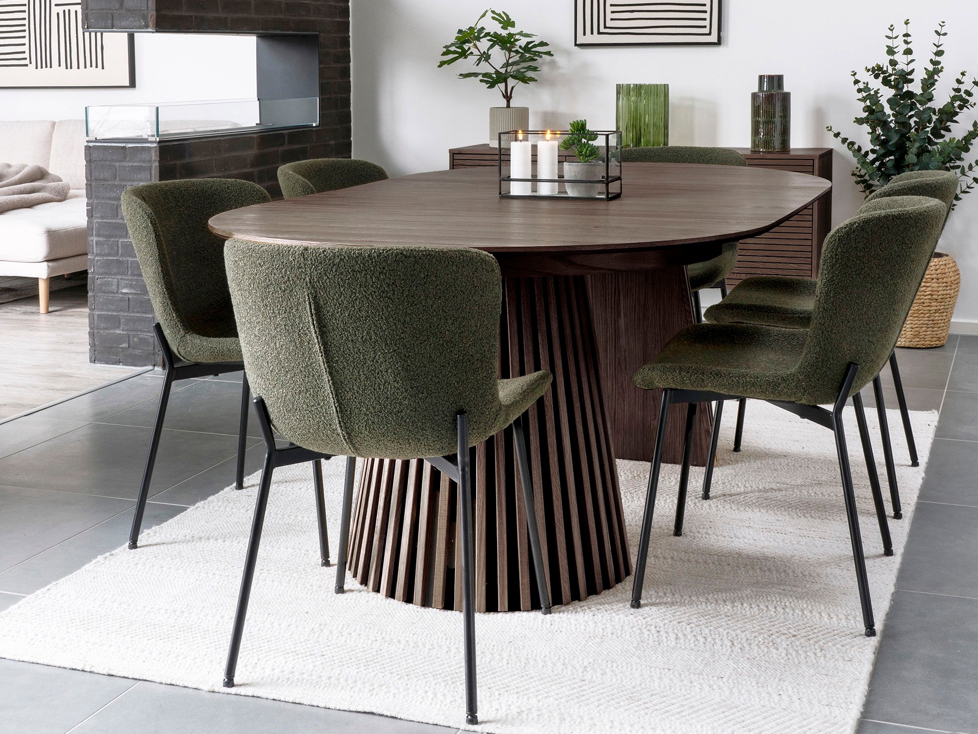 Mesa Brea 324 (Roble oscuro)