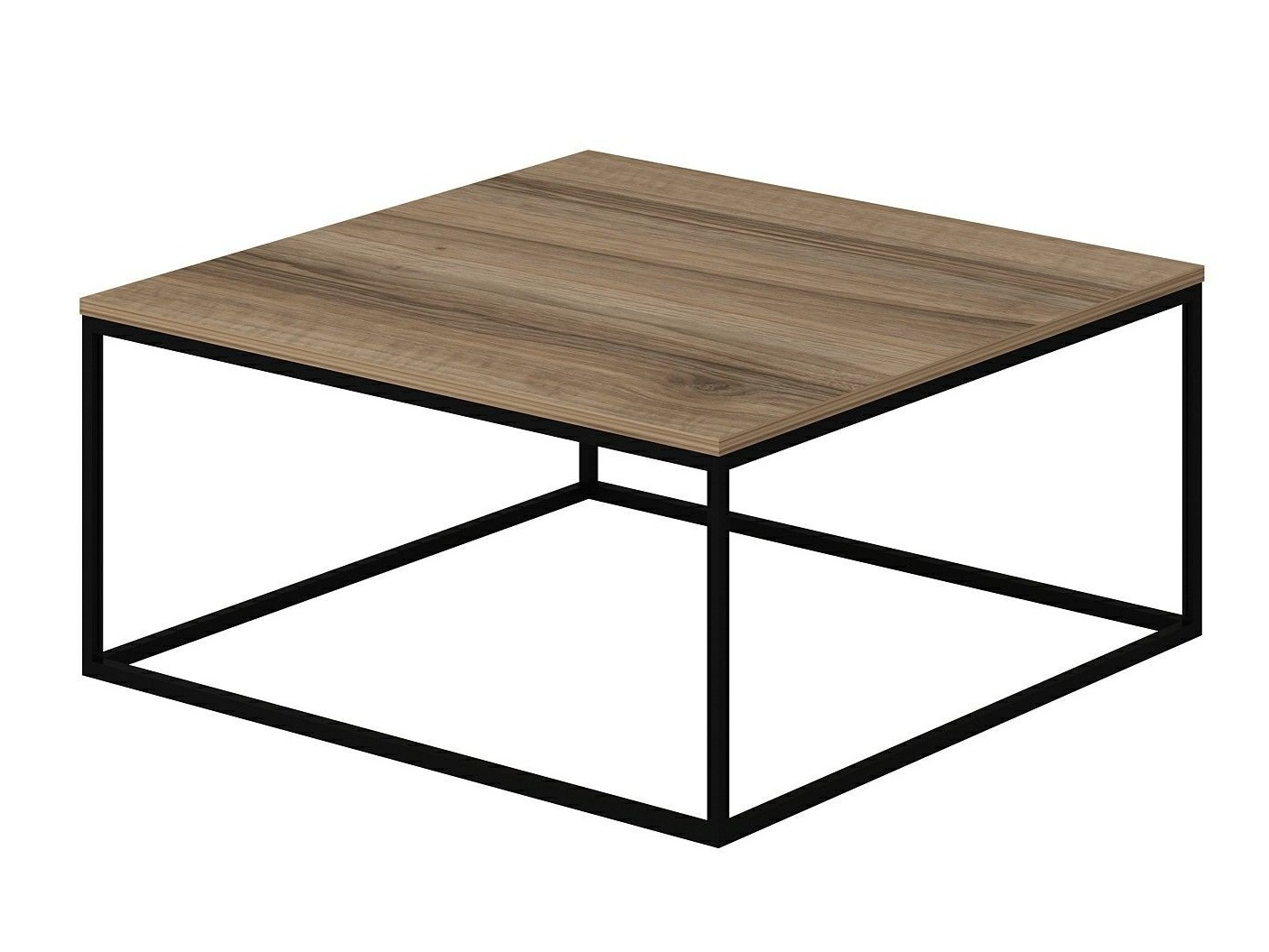 Mesa de centro Kailua 2298 (Marrón + Negro)