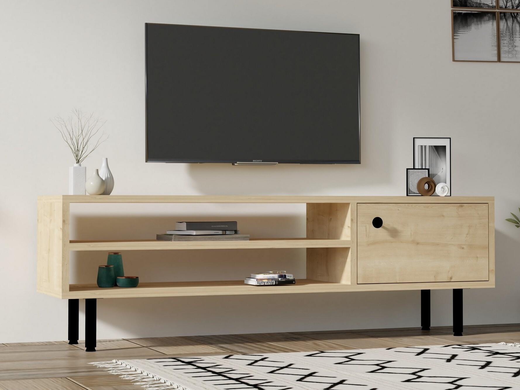 Mueble TV Kailua 2224 (Roble)