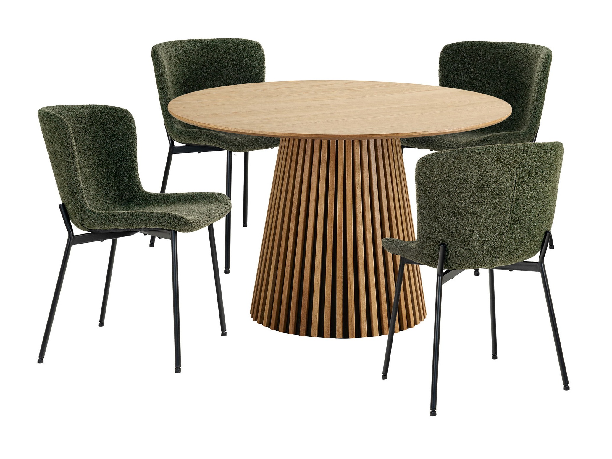 Conjunto de mesas y sillas para comedor Brea 326