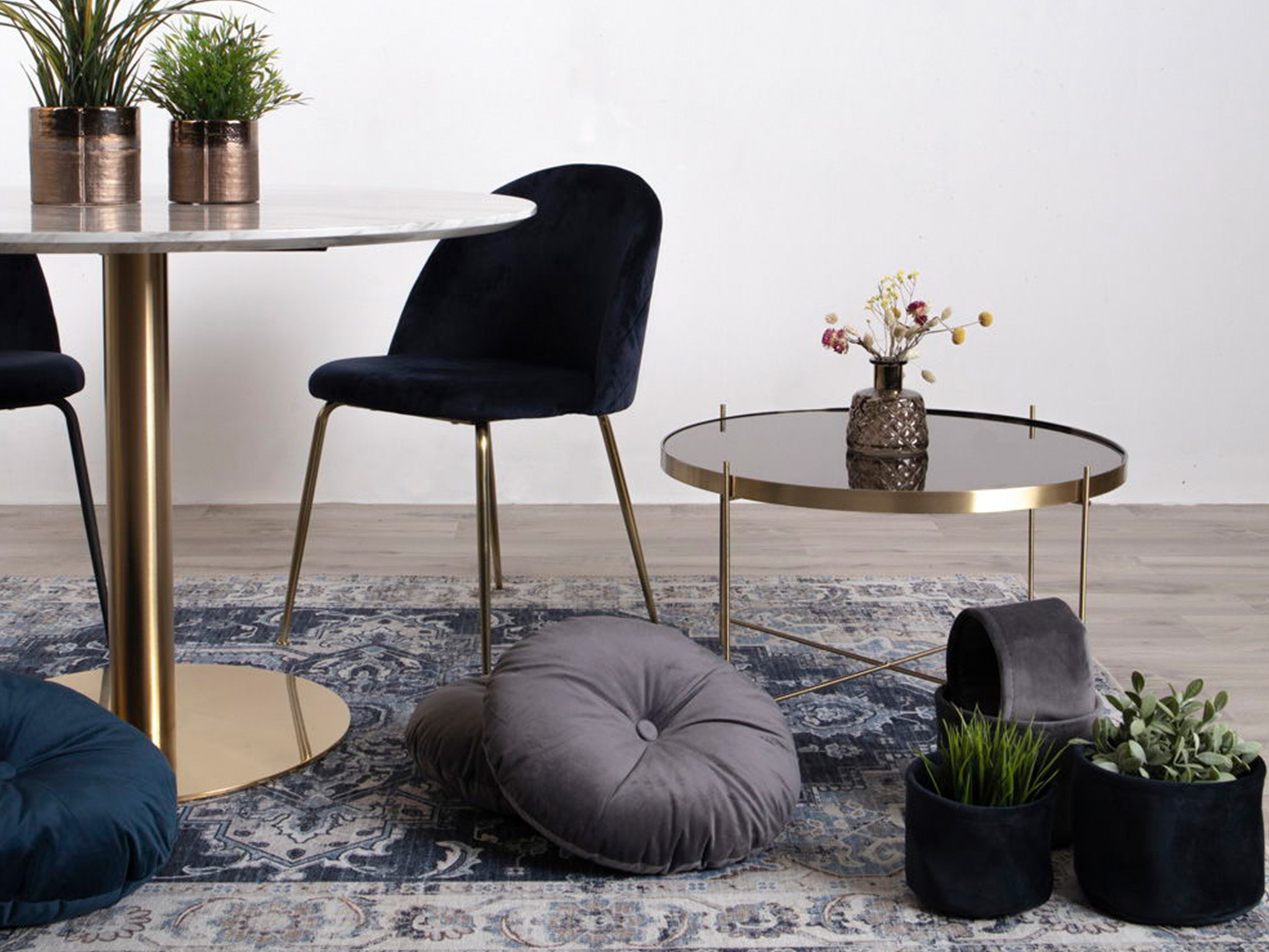 Mesa de centro Brea 128 (Dorado)