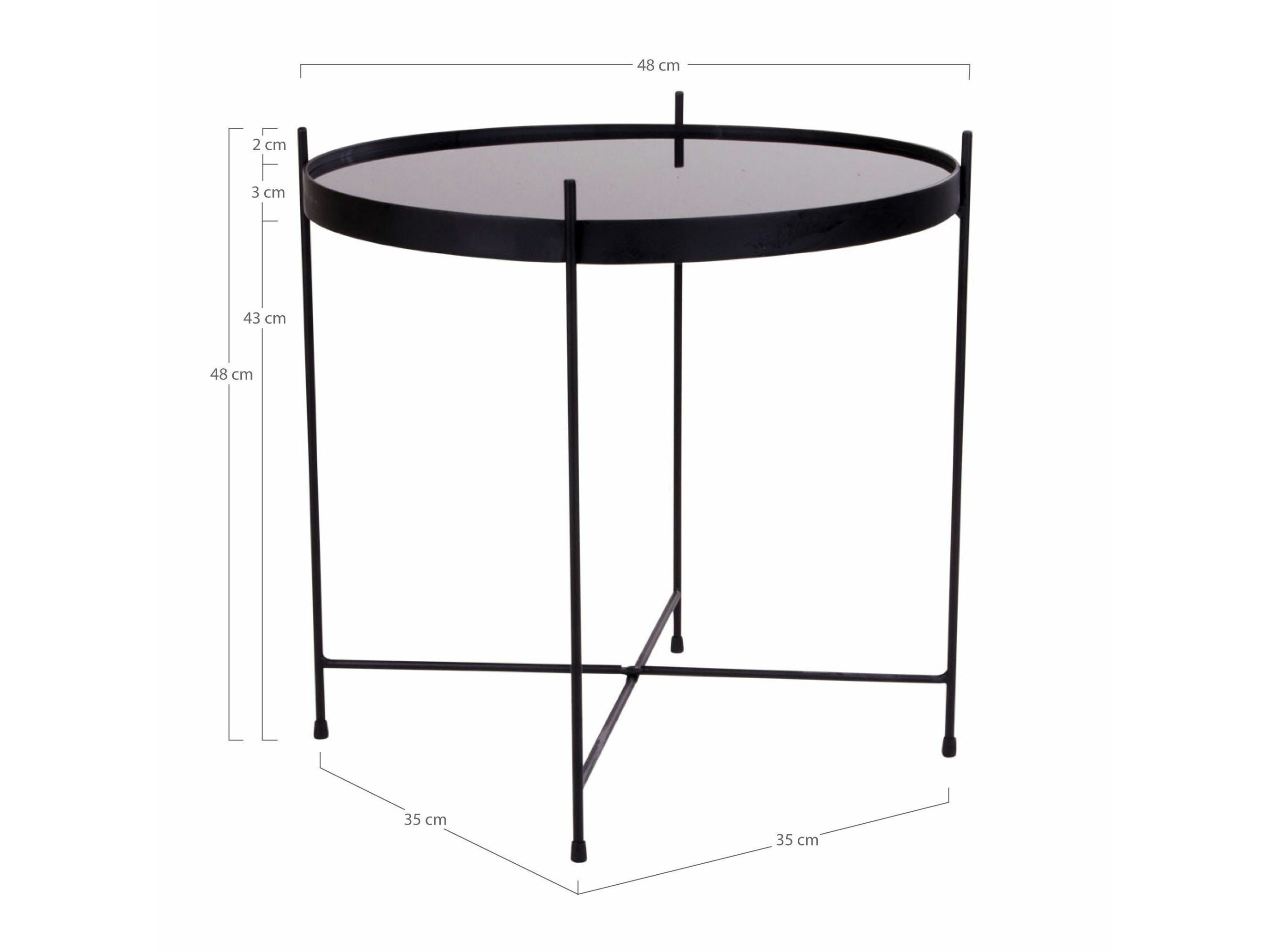 Mesa de centro Brea 129 (Dorado)