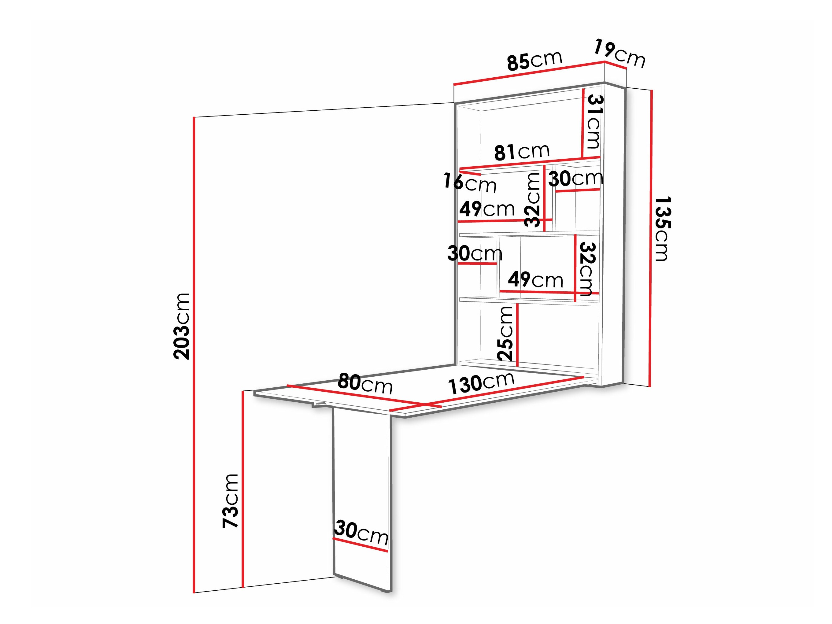 Mesa plegable SP6347