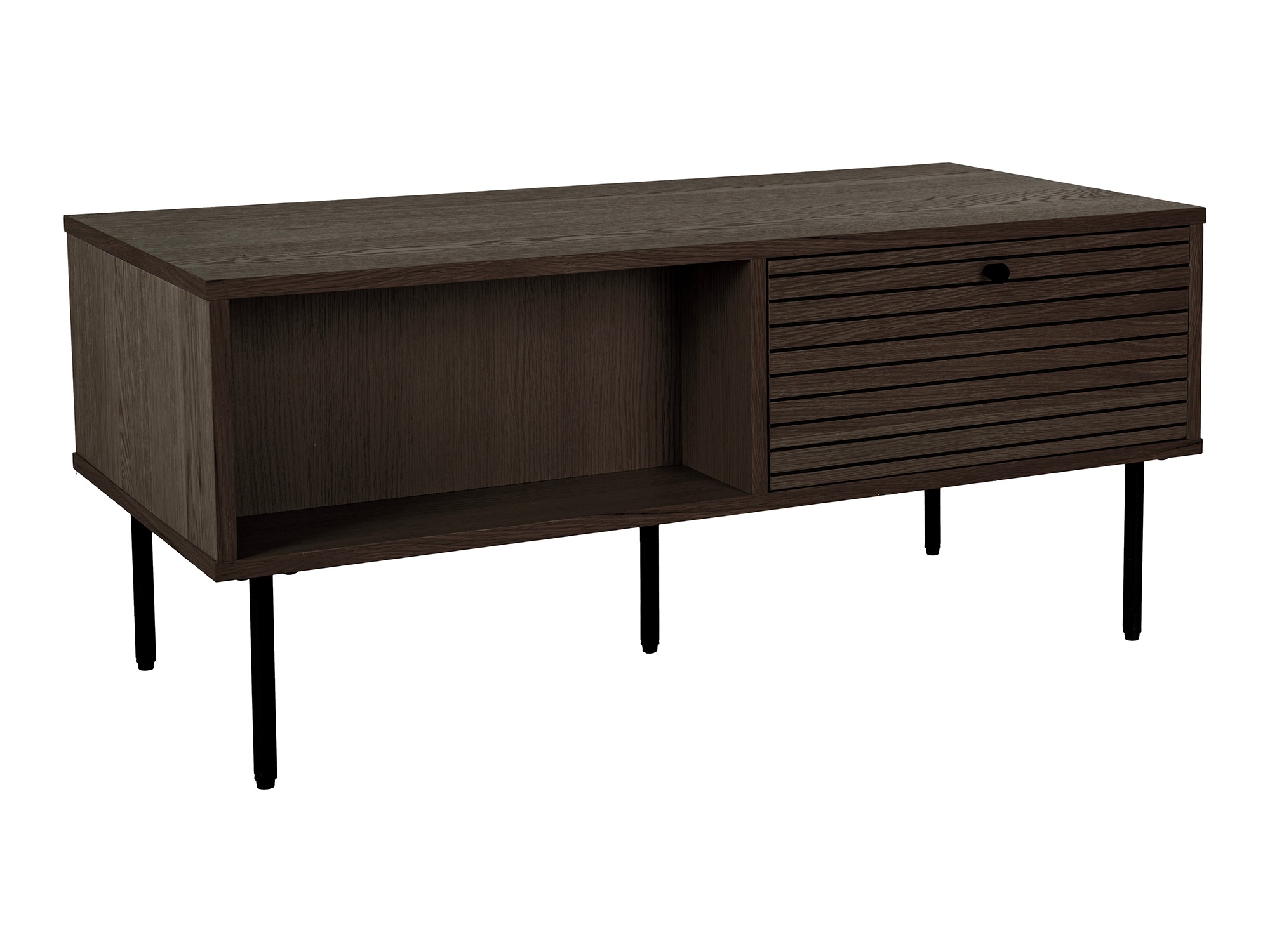 Mesa de centro Elbelme 107 (Roble oscuro)
