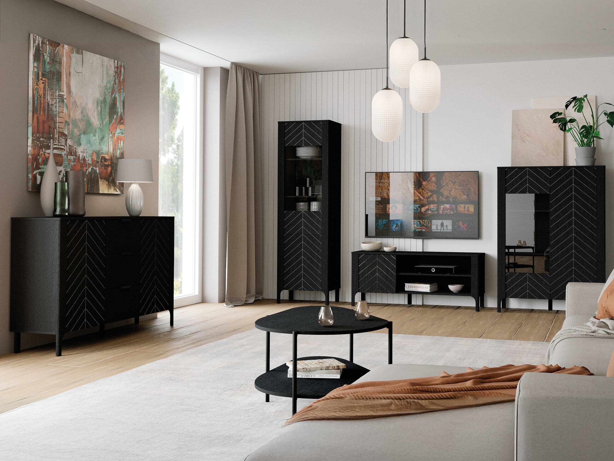 Mesa de centro Mavtoru 109 (Negro)